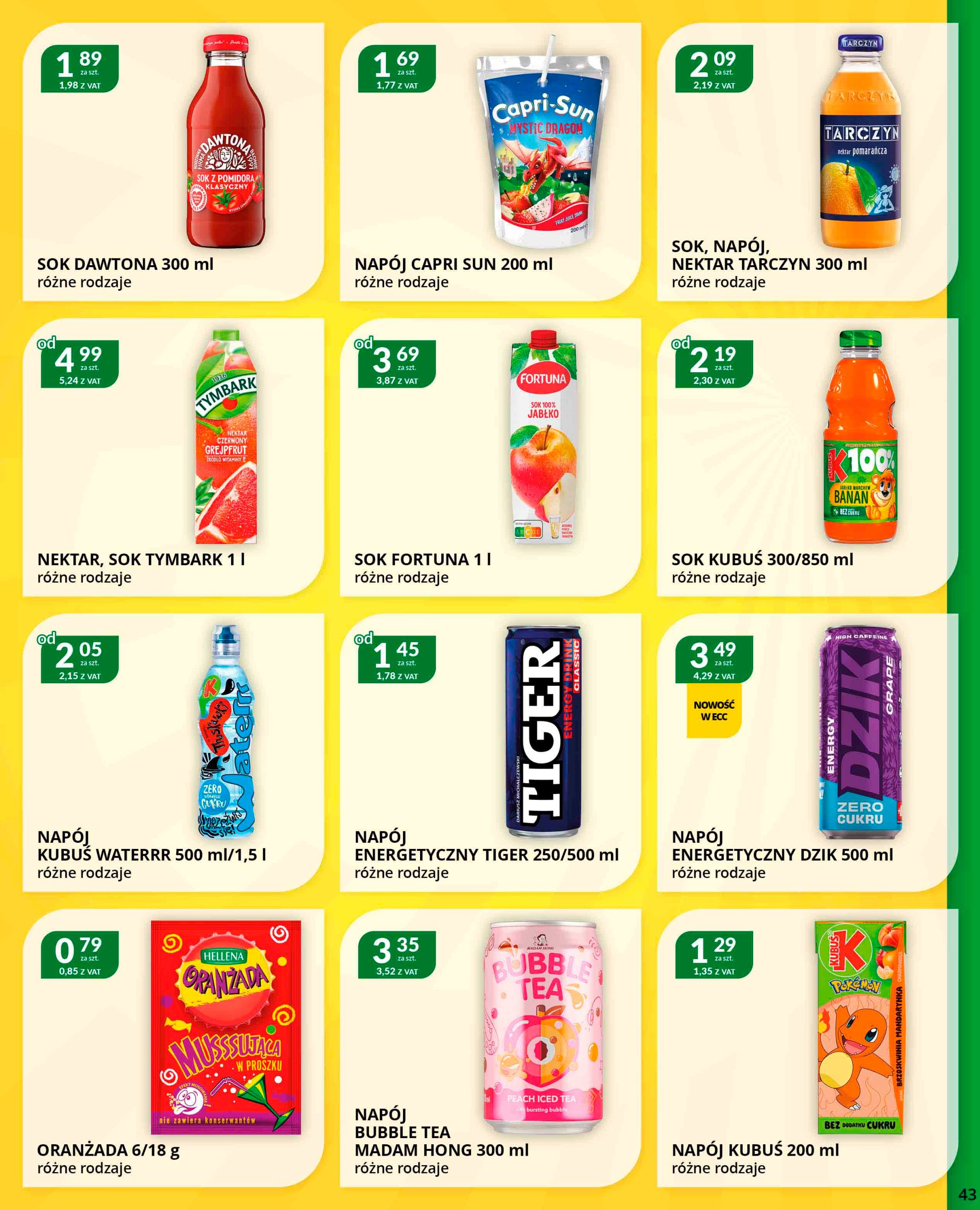 eurocash - Eurocash - Cash&Carry gazetka ważna od 02.06. - 29.06. - page: 43 eurocash - Eurocash - Cash&Carry gazetka ważna od 02.06. - 29.06. - page: 43
