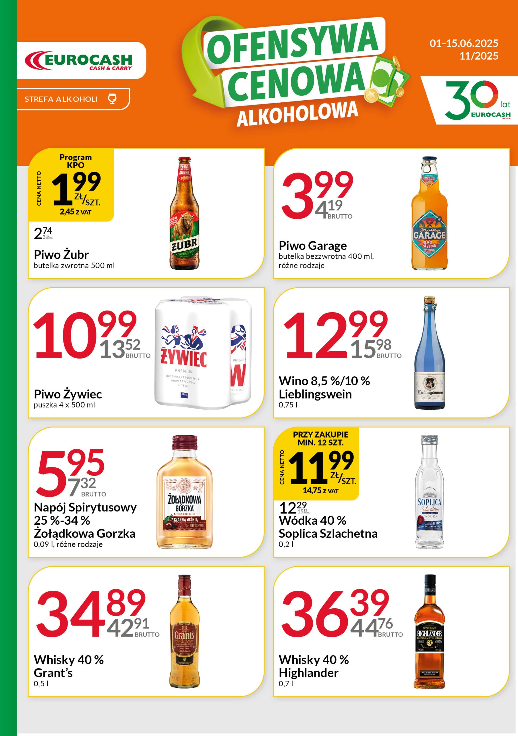 eurocash - Eurocash - Ofensywa Alkoholowa gazetka ważna od 01.06. - 15.06.