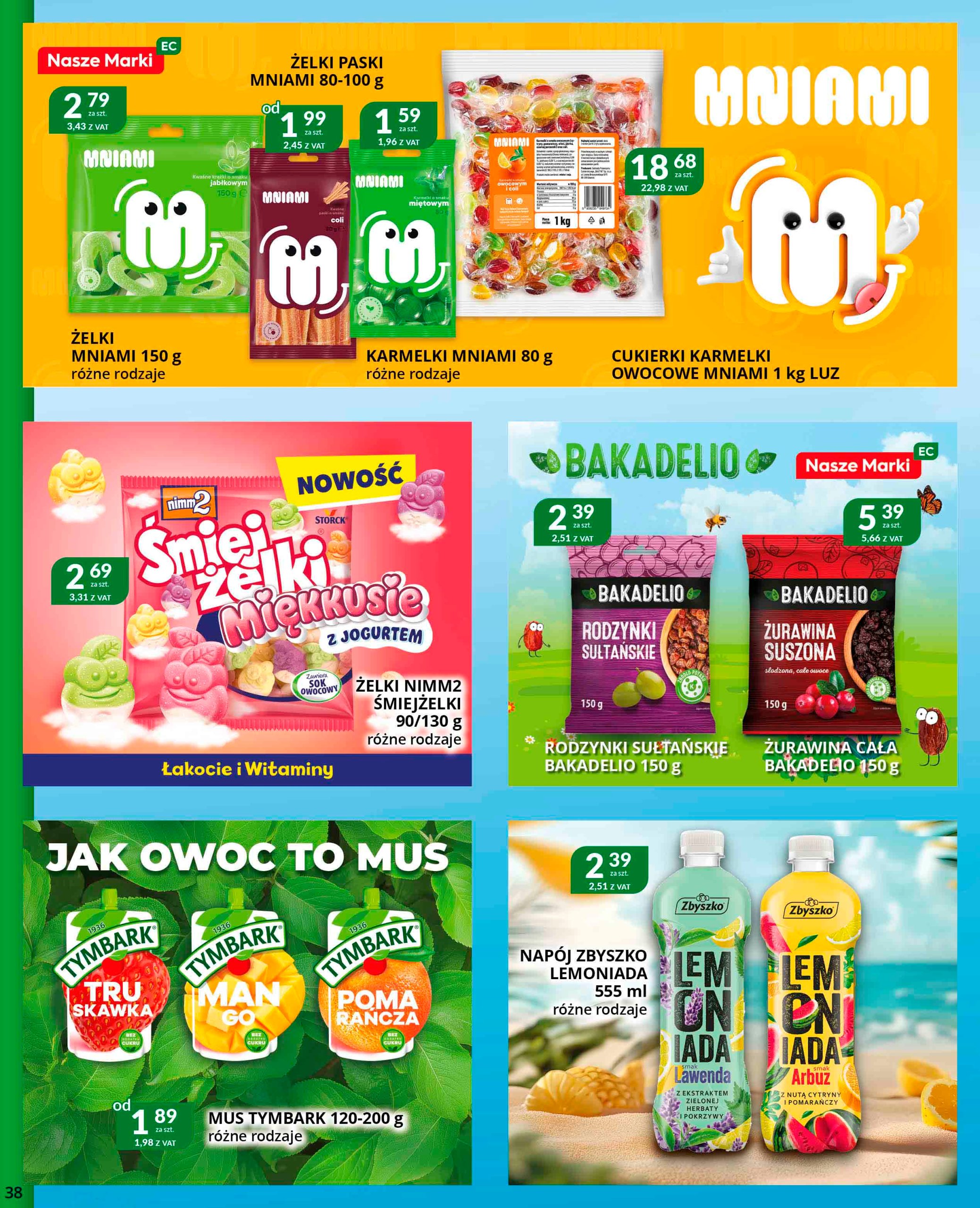 eurocash - Gazetka Eurocash - Cash & Carry ważna od 28.07. - 24.08. - page: 38