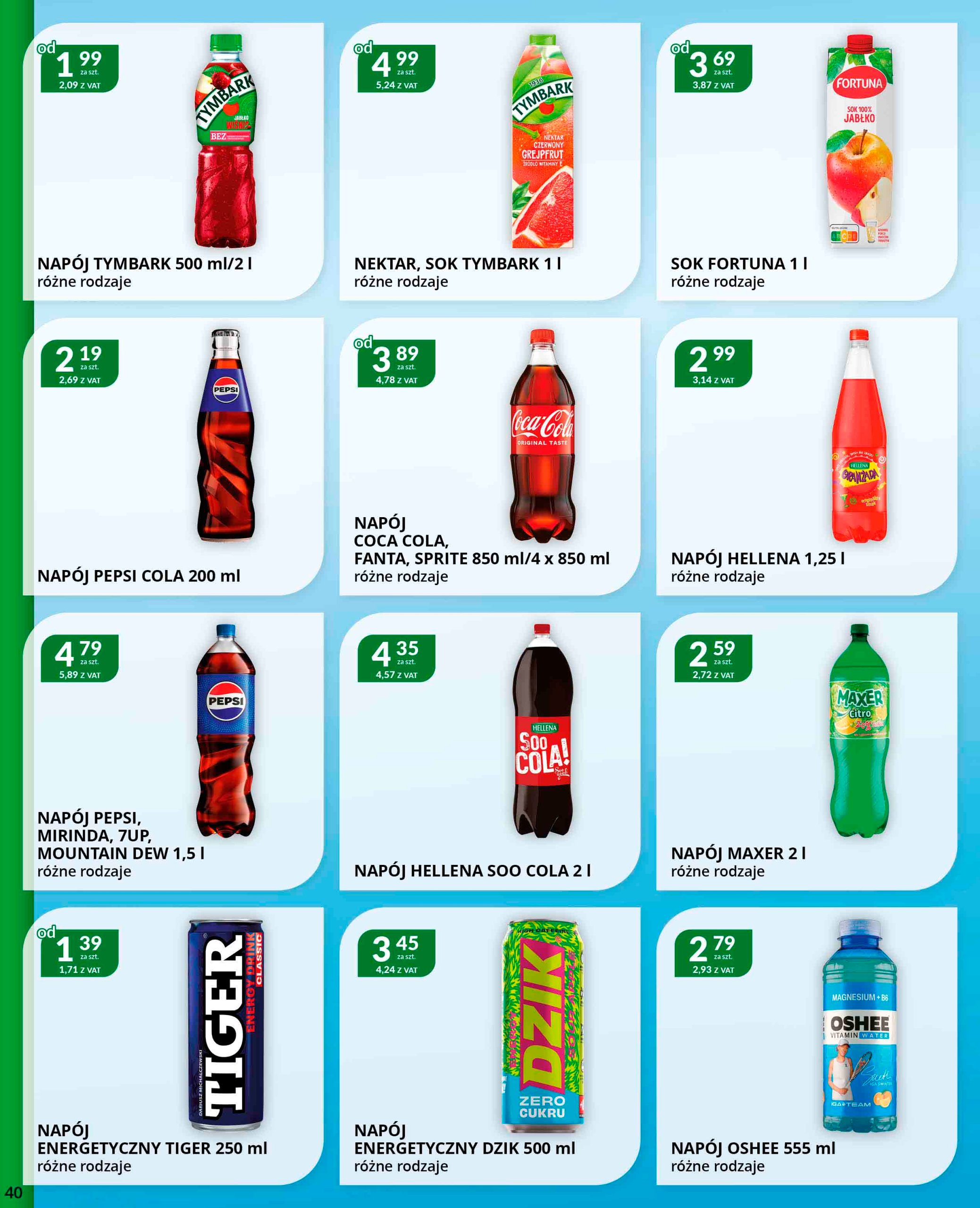 eurocash - Gazetka Eurocash - Cash & Carry ważna od 28.07. - 24.08. - page: 40