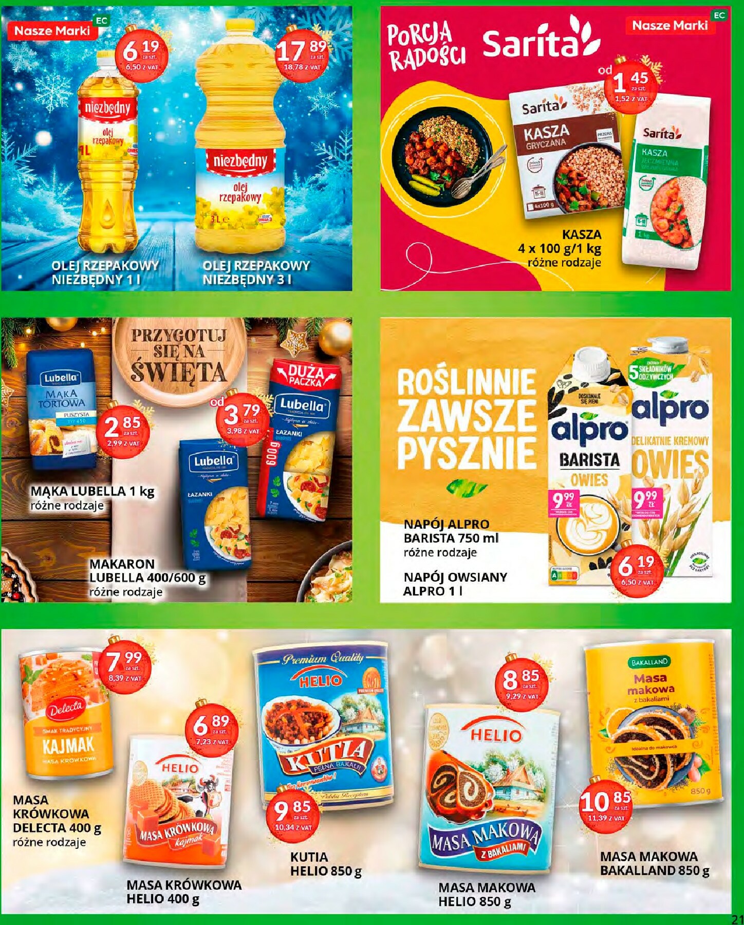 eurocash - Gazetka Eurocash - Cash & Carry - ważna od 15.12. do 07.01. - page: 21
