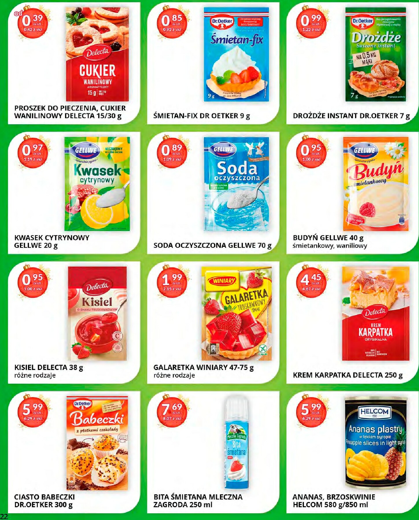 eurocash - Gazetka Eurocash - Cash & Carry - ważna od 15.12. do 07.01. - page: 22