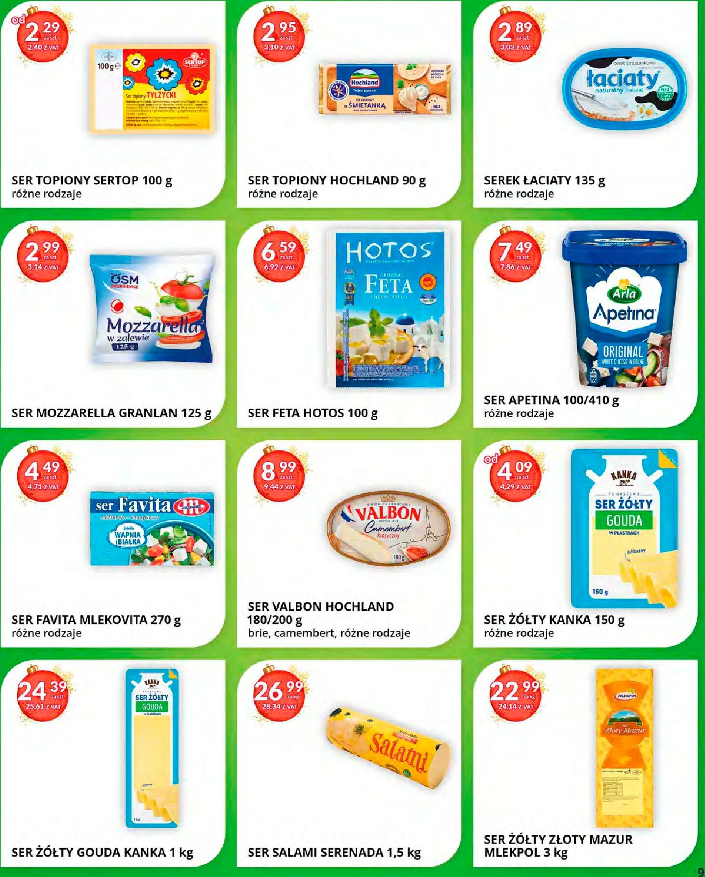 eurocash - Gazetka Eurocash - Cash & Carry - ważna od 15.12. do 07.01. - page: 9