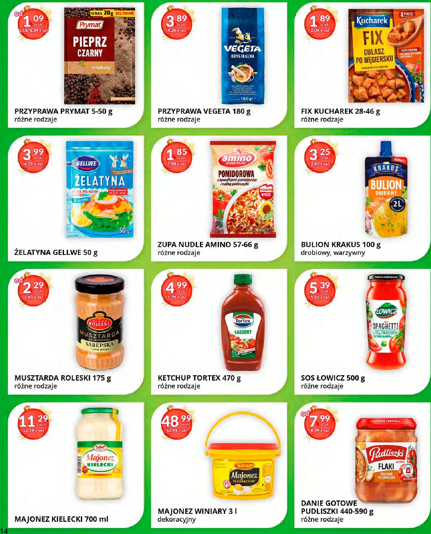 eurocash - Gazetka Eurocash - Cash & Carry - ważna od 15.12. do 07.01. - page: 14