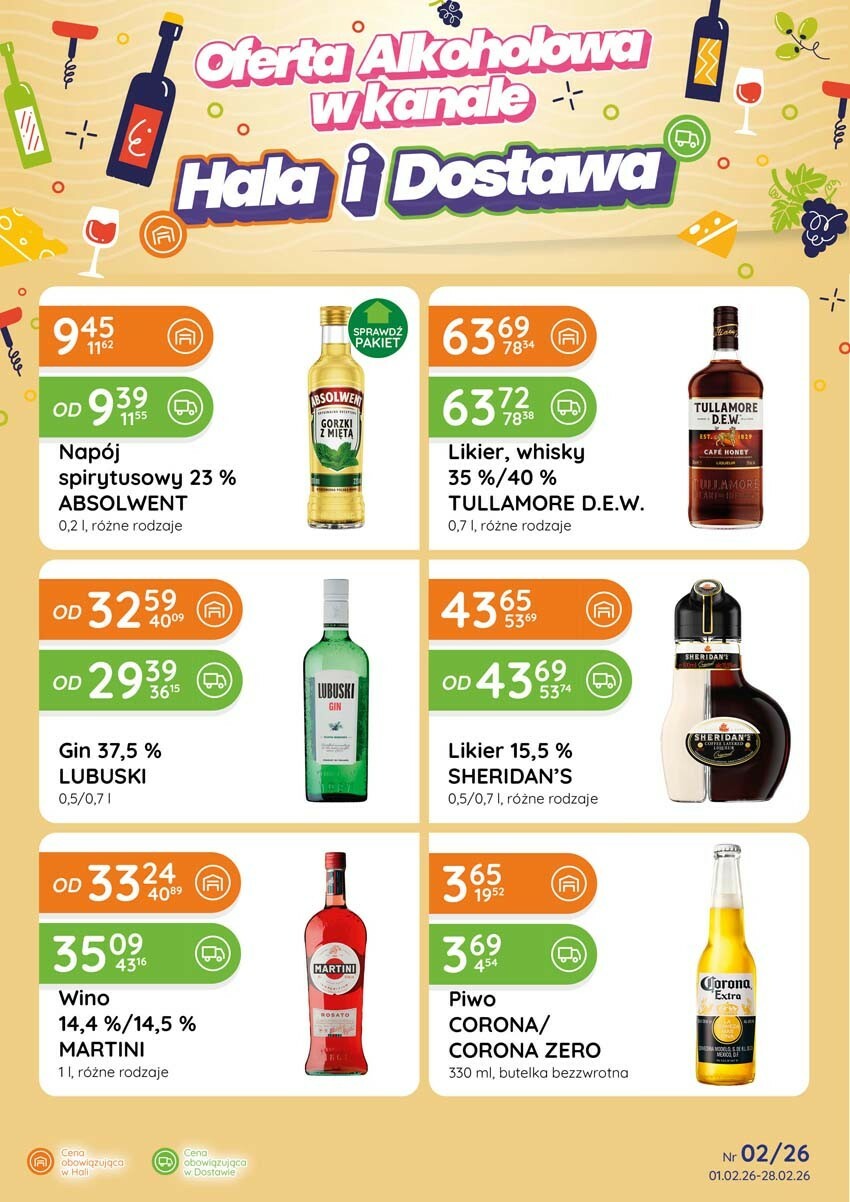 eurocash - Gazetka Eurocash - Alkoholowy - ważna od 01.02.2026 do 28.02.2026 - page: 1