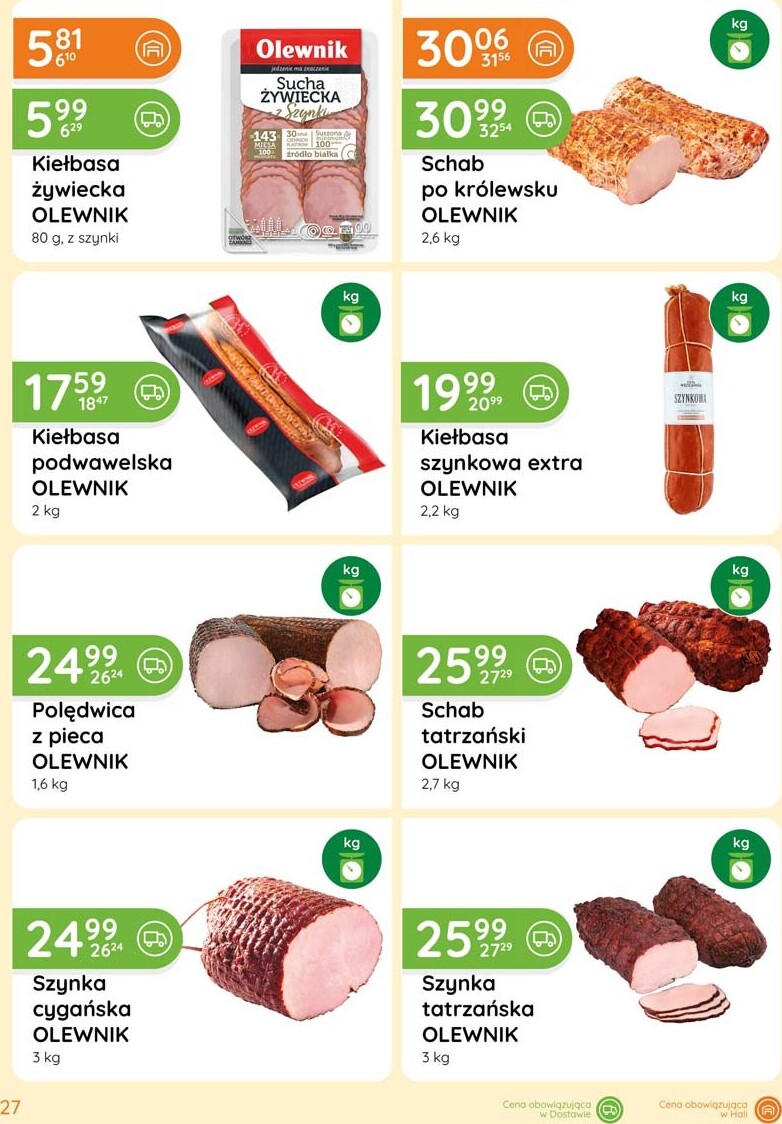 eurocash - Gazetka Eurocash - Katalog Wędlin - ważna od 05.03.2026 do 01.04.2026 - page: 27