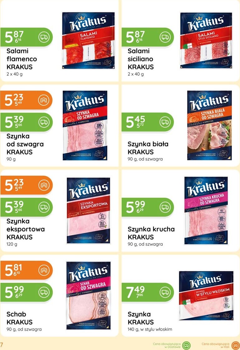 eurocash - Gazetka Eurocash - Katalog Wędlin - ważna od 05.03.2026 do 01.04.2026 - page: 7