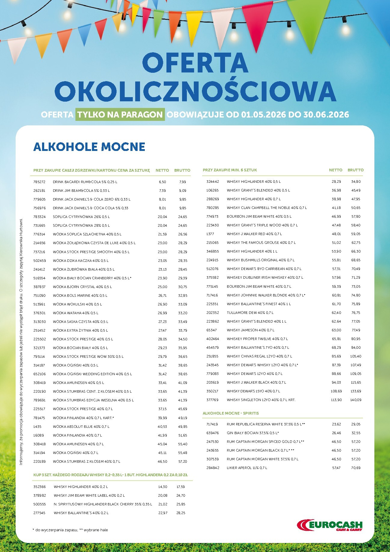 eurocash - Aktualna gazetka Eurocash - Ulotka Okolicznościowa ważna od 01.05.2026 do 30.06.2026 - page: 3
