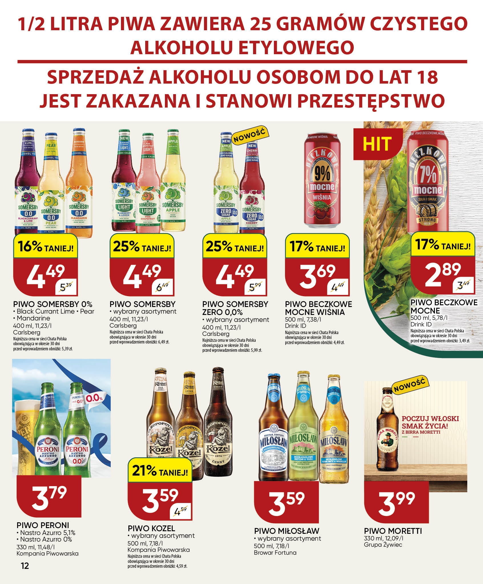 chata-polska - Aktualna gazetka Chata Polska ważna od 03.06.2026 do 14.06.2026 - page: 12