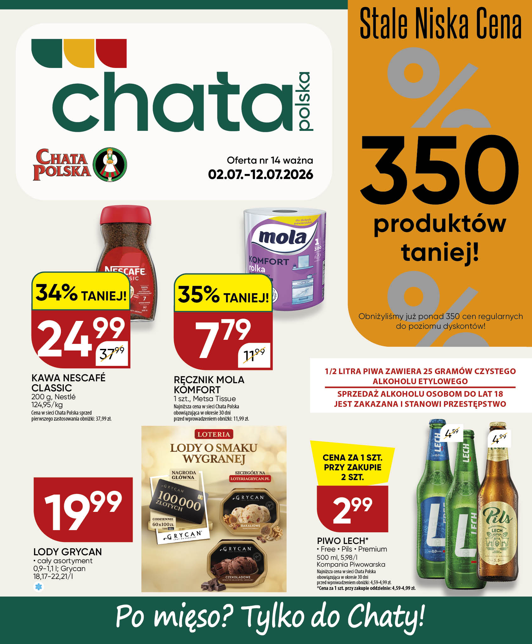chata-polska - Nowa gazetka Chata Polska ważna od 02.07.2026 do 12.07.2026