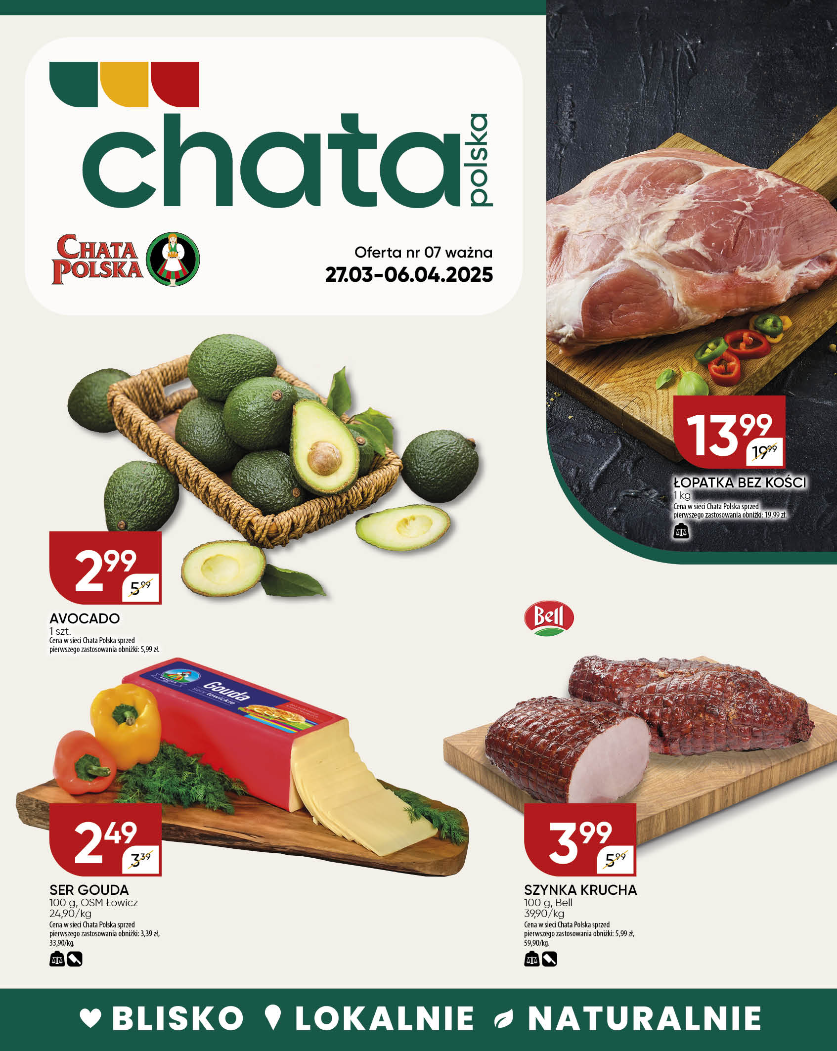 chata-polska - Chata Polska gazetka ważna od 27.03. - 06.04.
