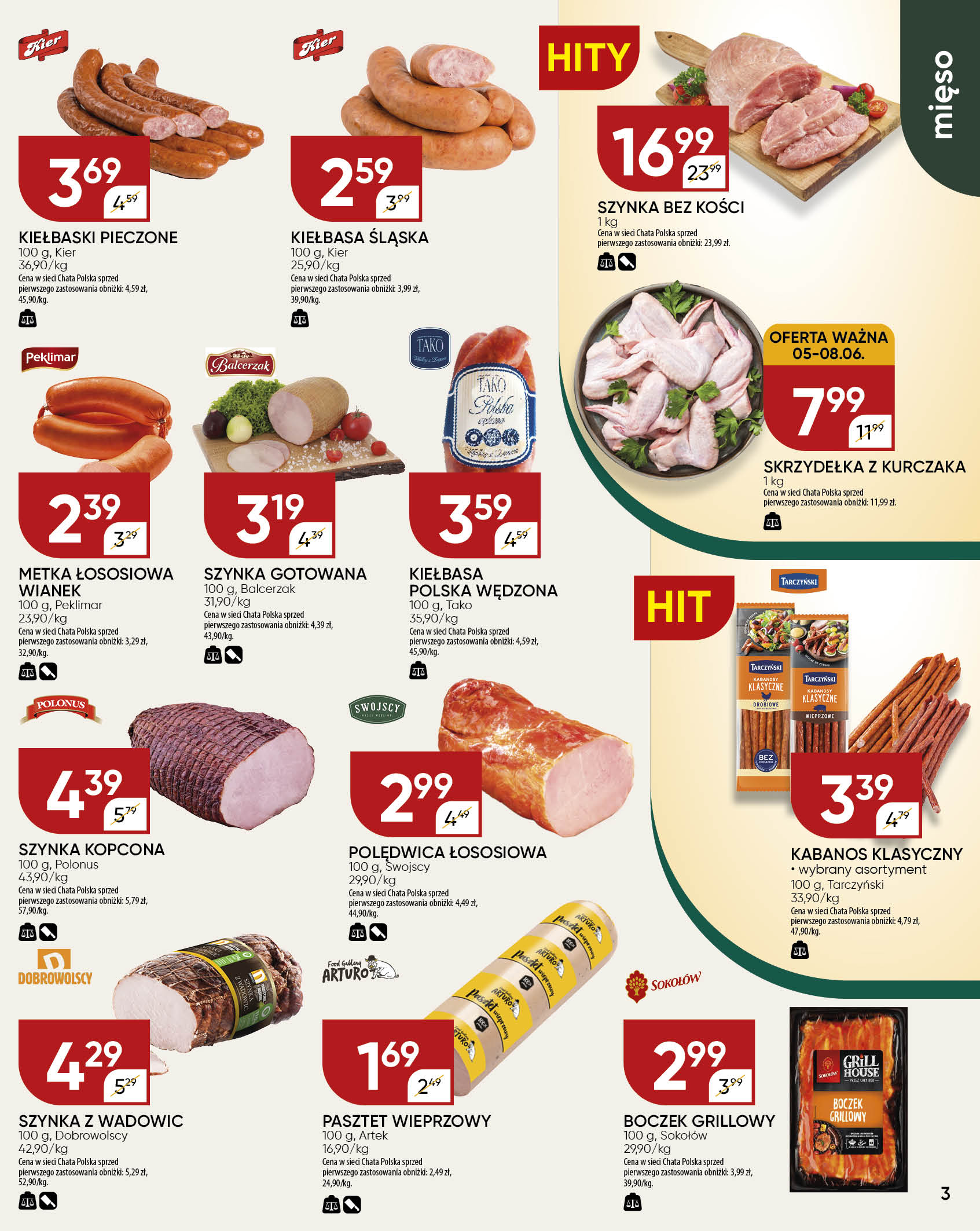 chata-polska - Gazetka Chata Polska ważna od 05.06. - 15.06. - page: 3