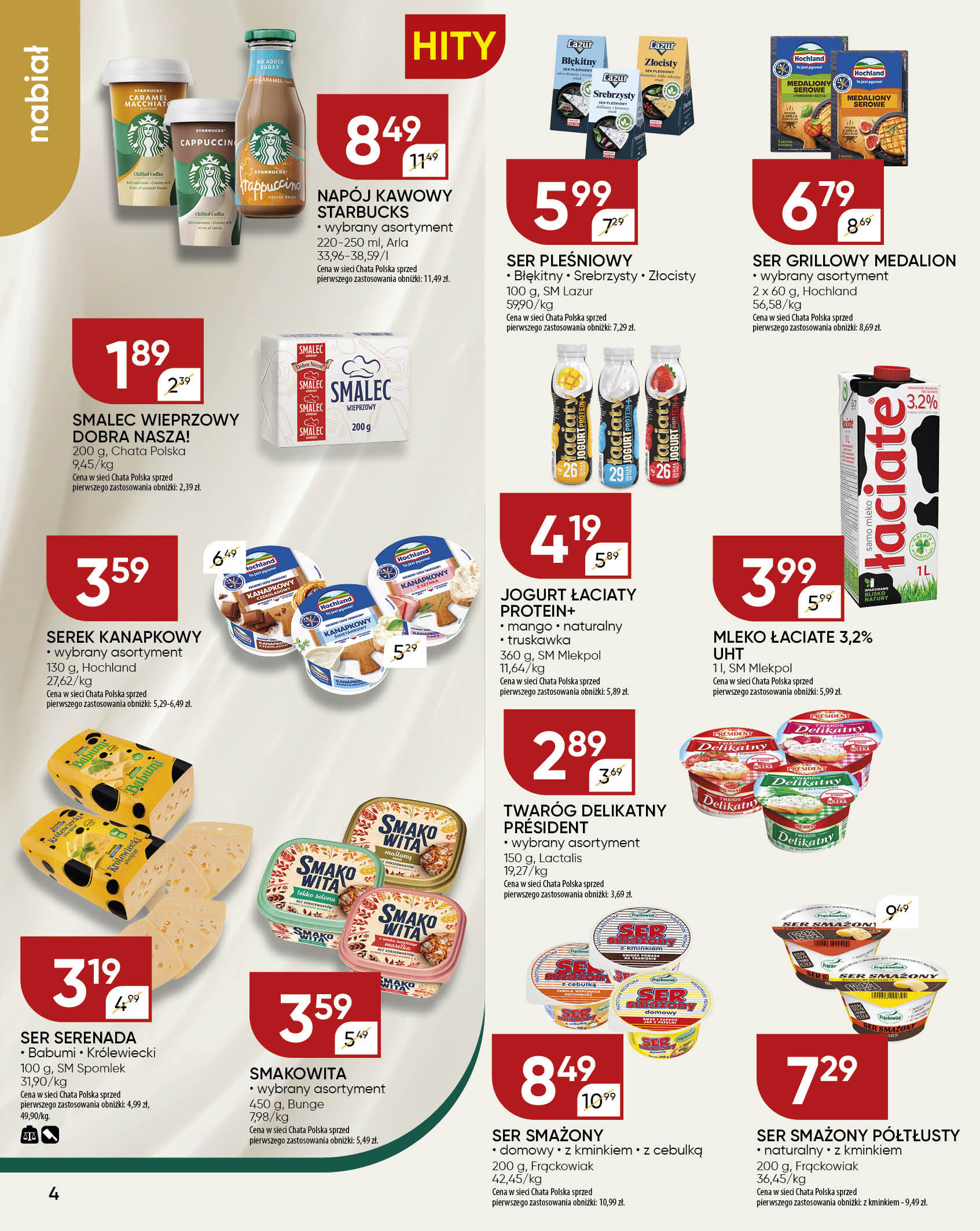 chata-polska - Gazetka Chata Polska ważna od 05.06. - 15.06. - page: 4