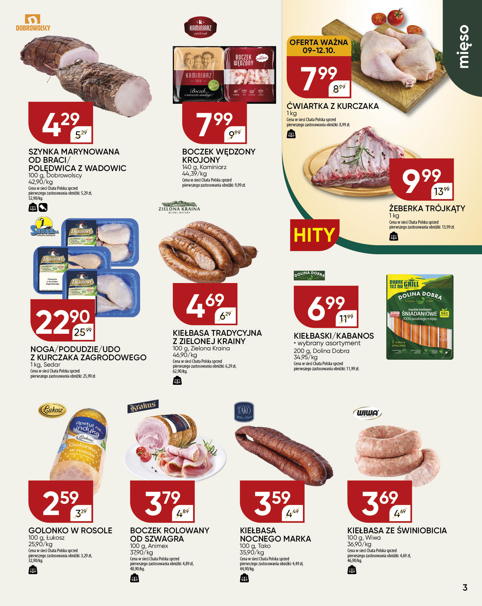 chata-polska - Gazetka Chata Polska - ważna od 09.10. do 19.10. - page: 3