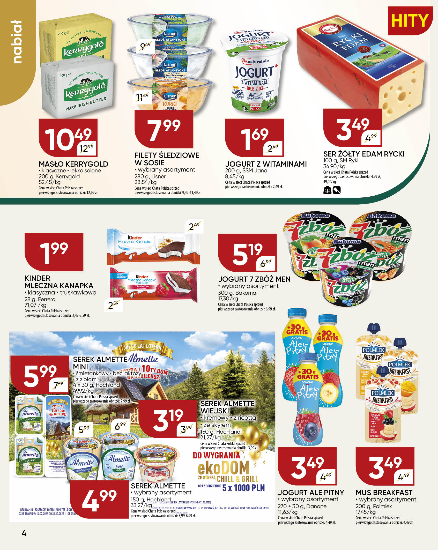 chata-polska - Gazetka Chata Polska - ważna od 09.10. do 19.10. - page: 4