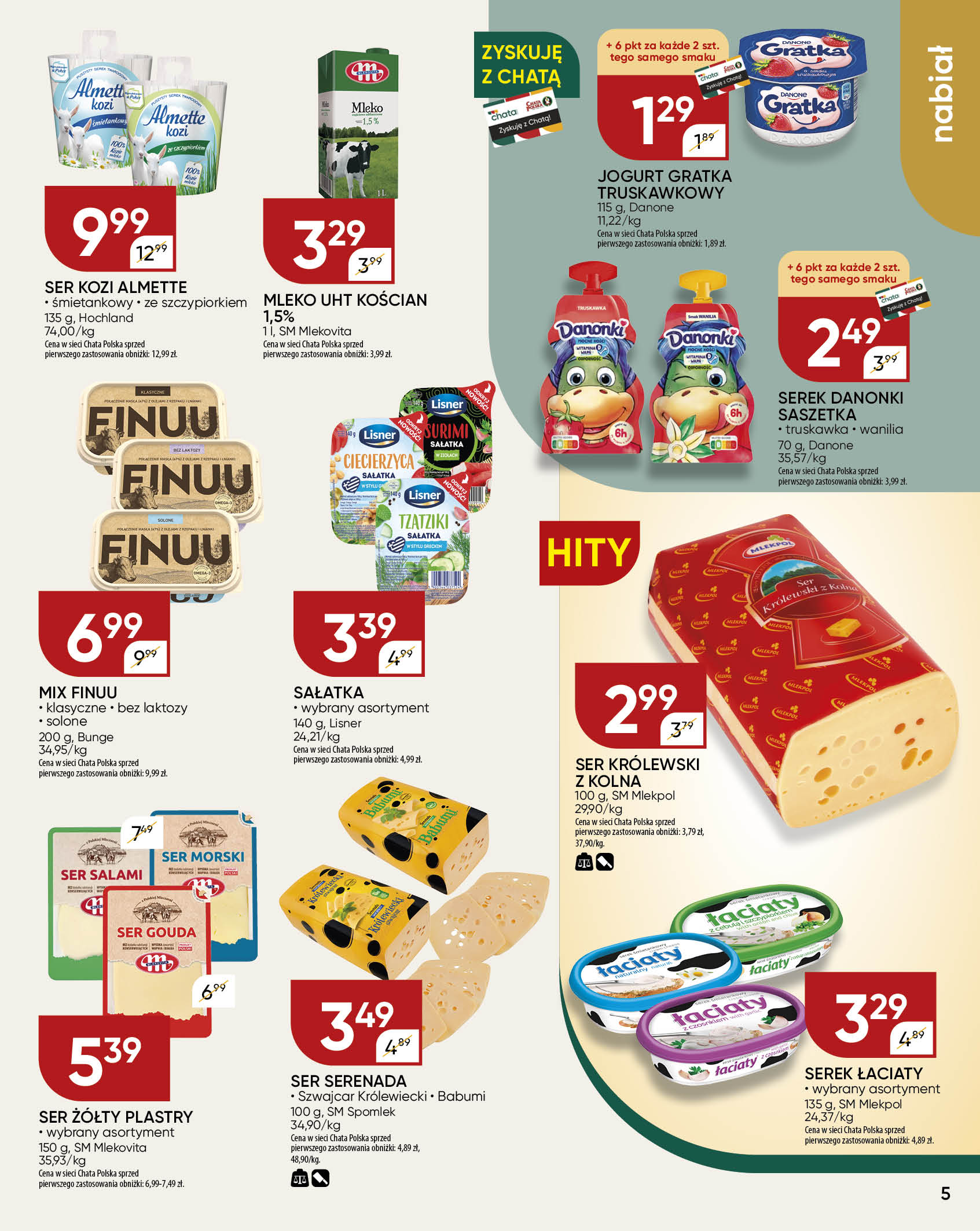 chata-polska - Gazetka Chata Polska - ważna od 23.10. do 02.11. - page: 5