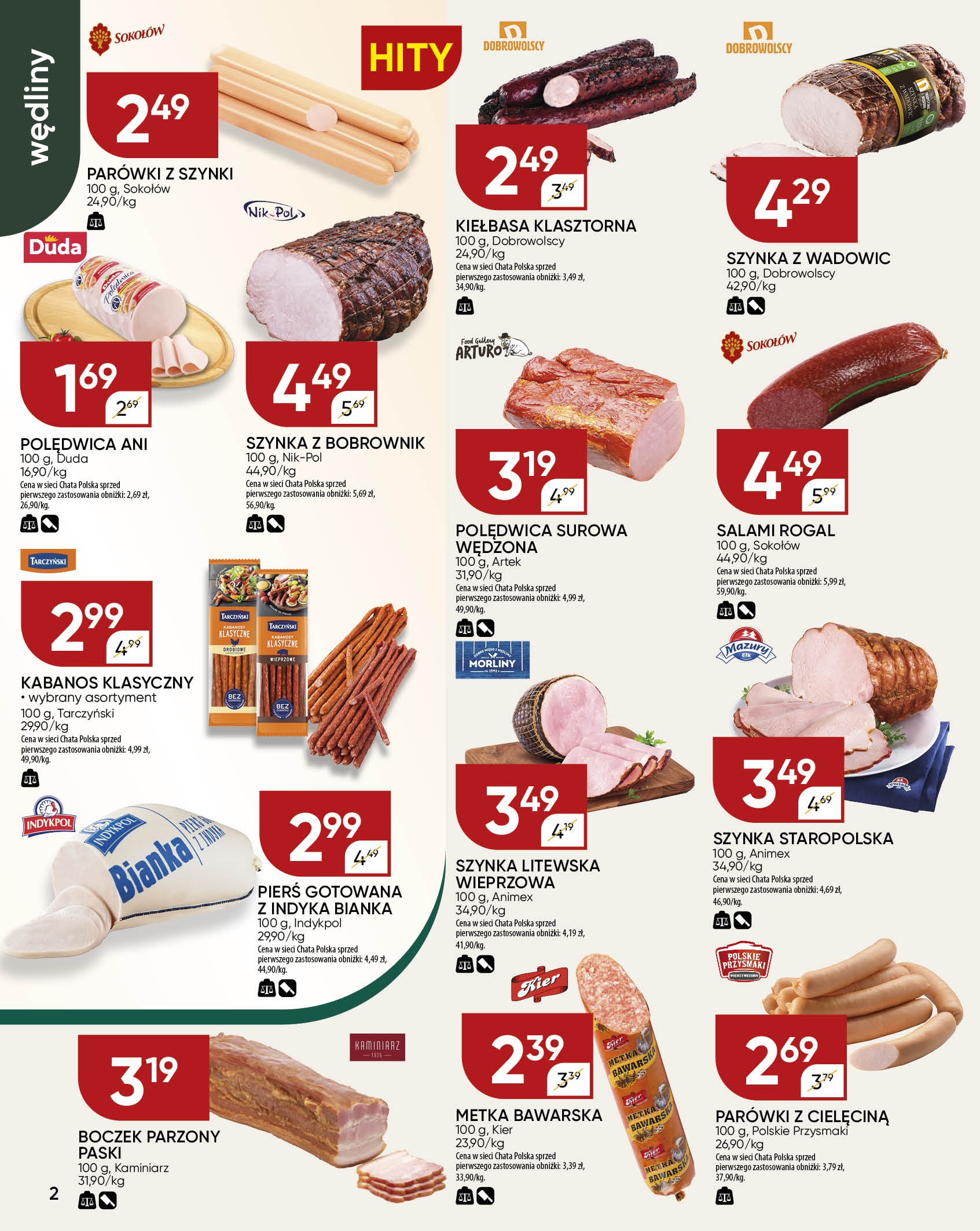 chata-polska - Gazetka Chata Polska - ważna od 23.10. do 02.11. - page: 2