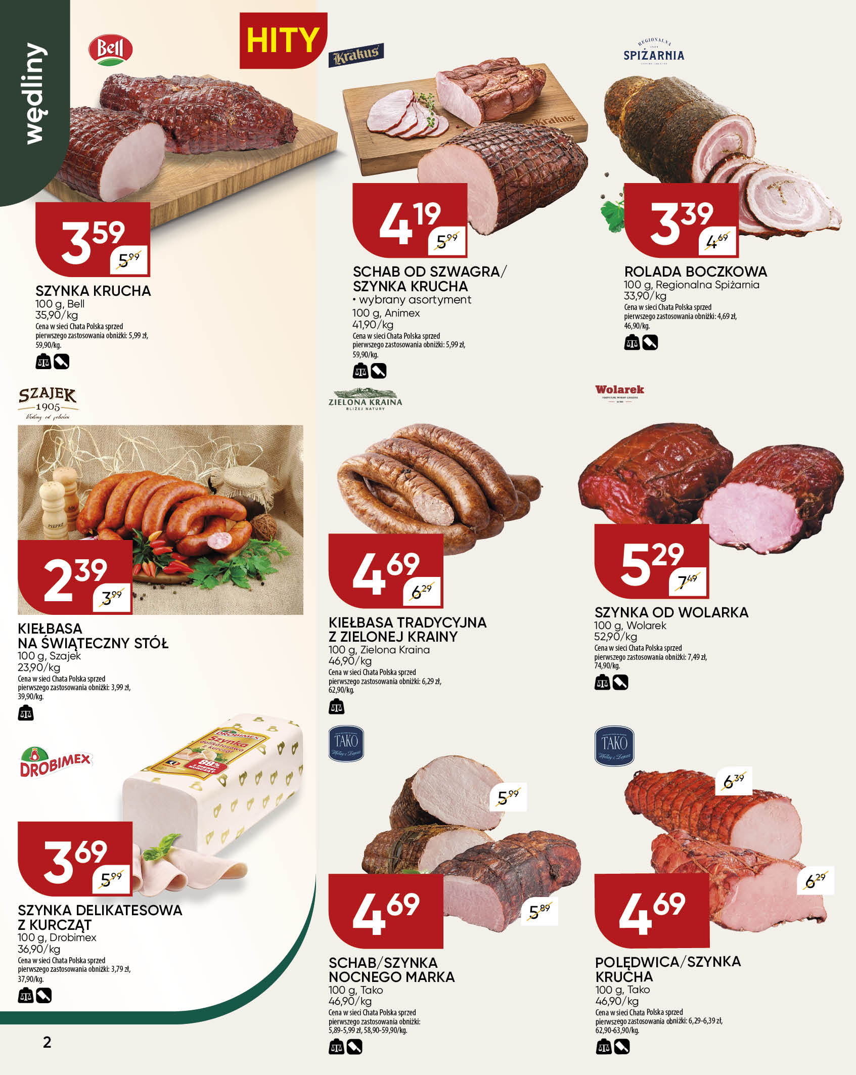 chata-polska - Gazetka Chata Polska - ważna od 18.12. do 28.12. - page: 2