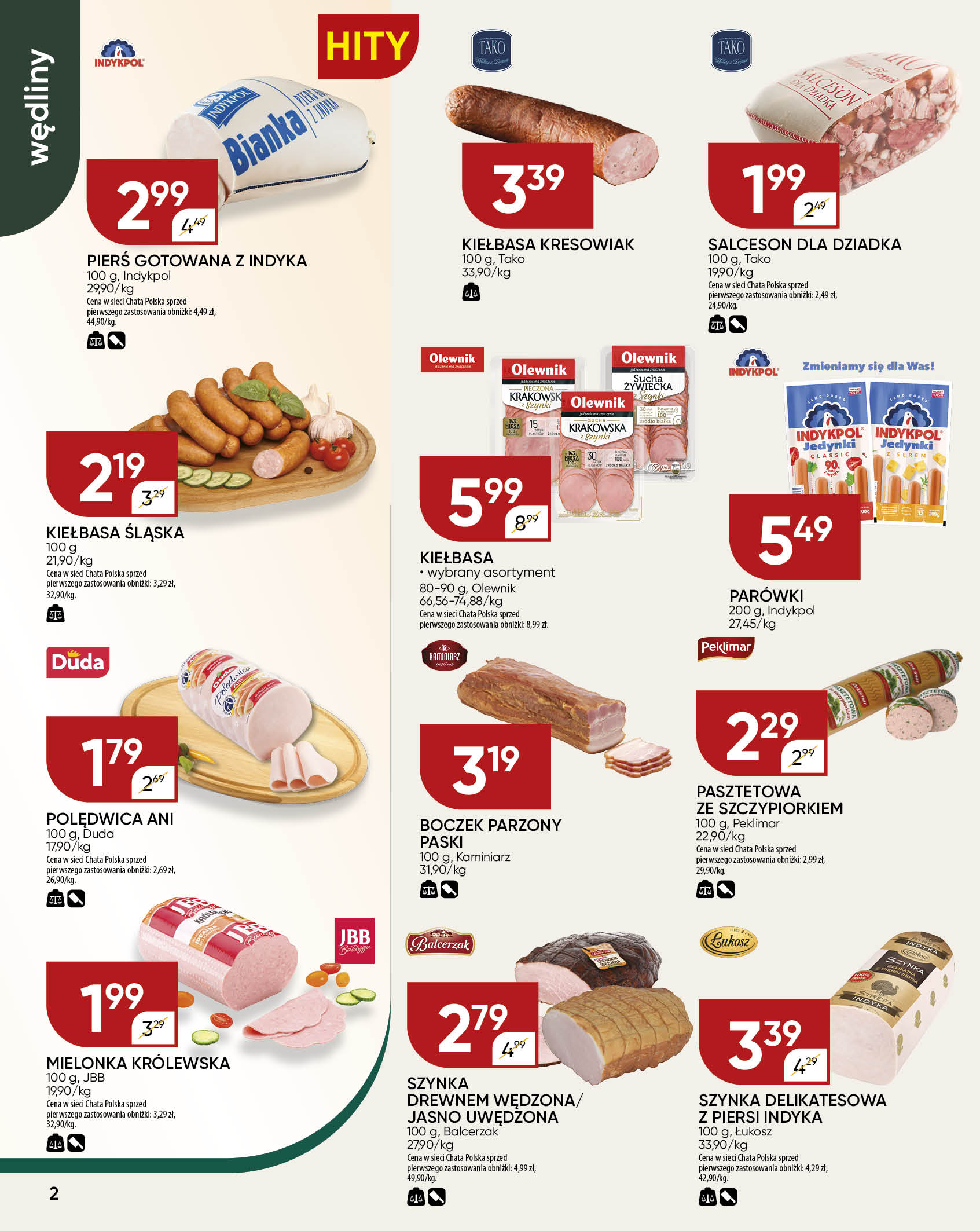 chata-polska - Gazetka Chata Polska - ważna od 08.01. do 14.01. - page: 2