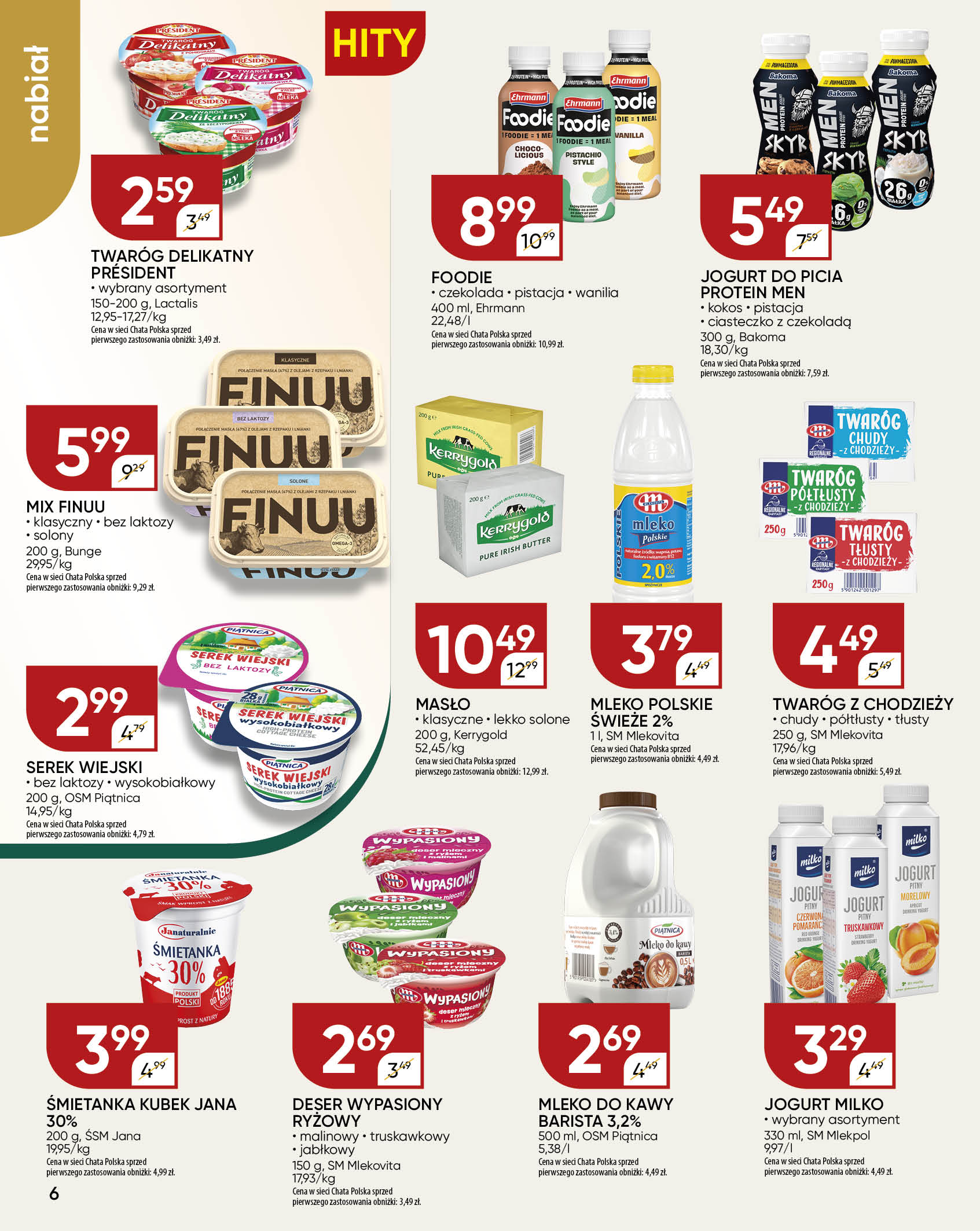 chata-polska - Gazetka Chata Polska - ważna od 29.01. do 08.02. - page: 6