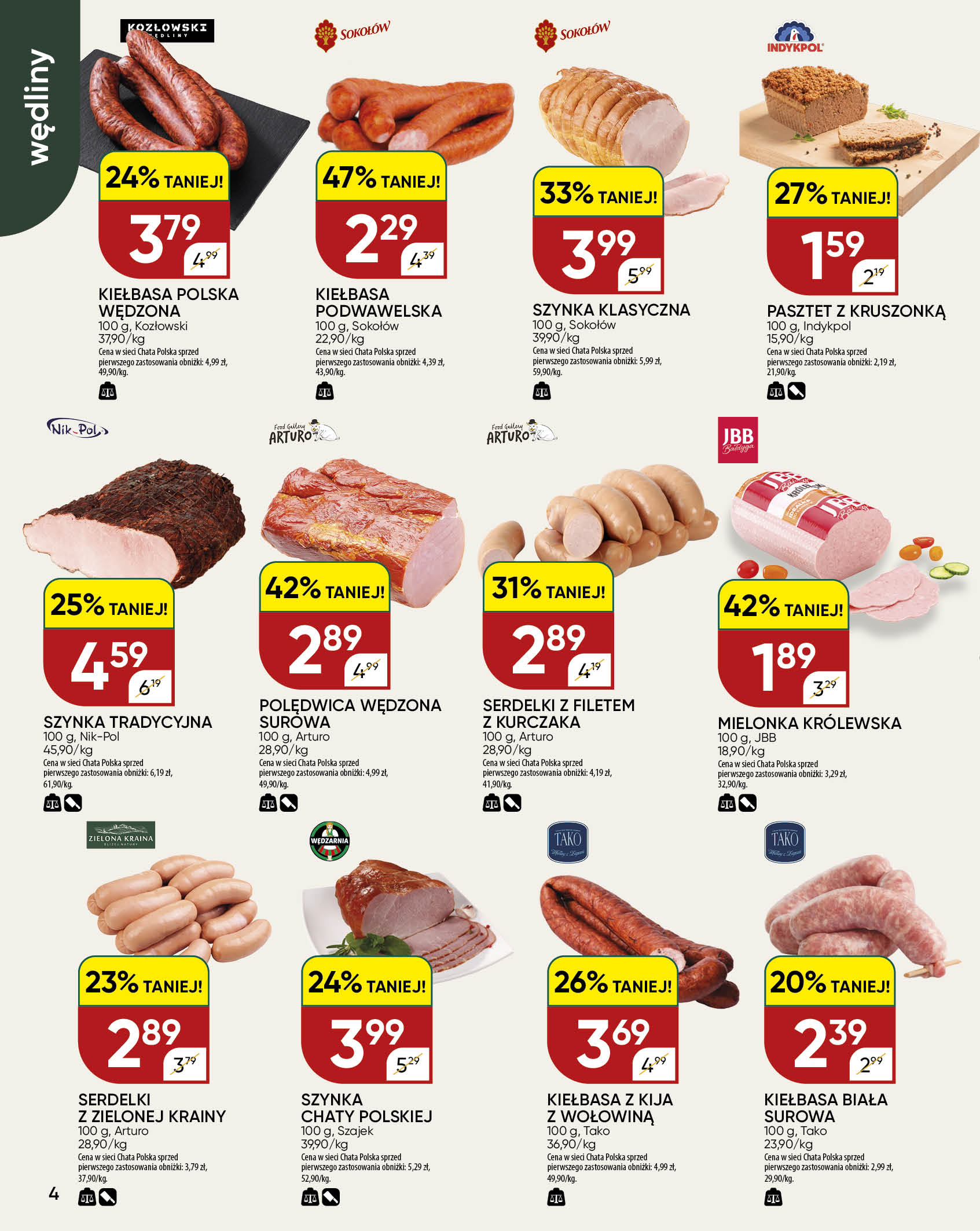 chata-polska - Gazetka Chata Polska - ważna od 12.03.2026 do 22.03.2026 - page: 4