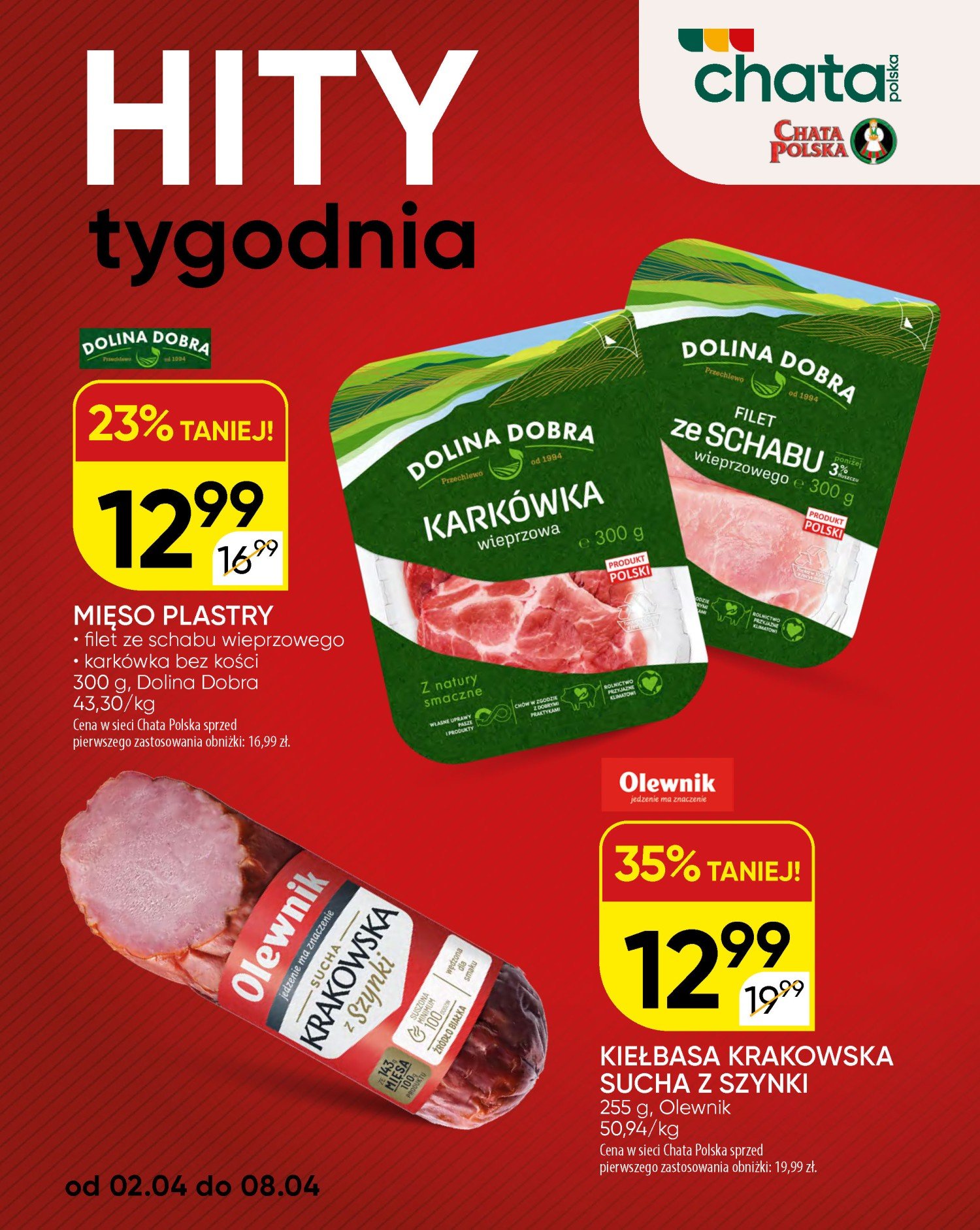 chata-polska - Gazetka Chata Polska - ważna od 02.04.2026 do 08.04.2026 - page: 2