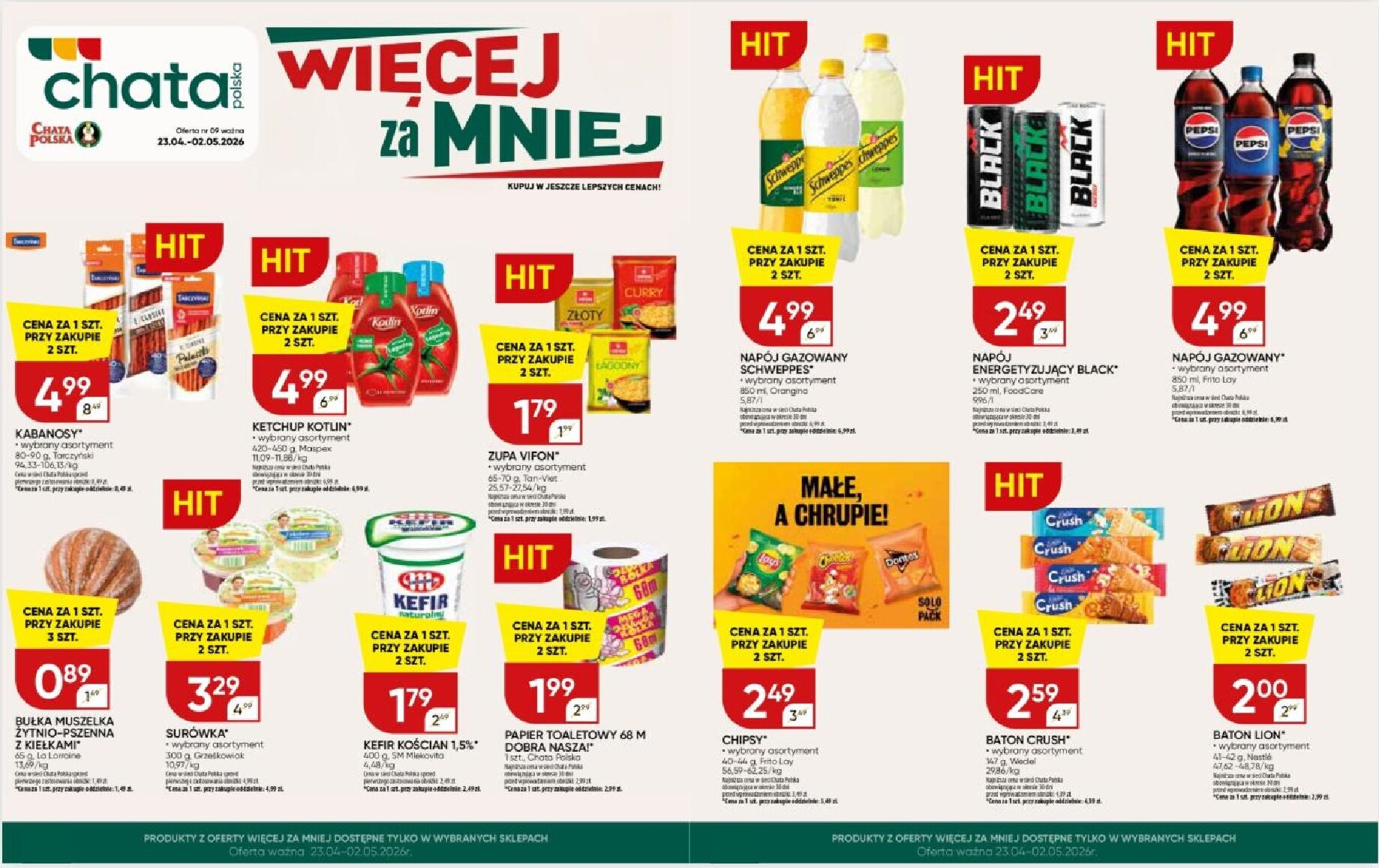chata-polska - Nowa gazetka Chata Polska ważna od 23.04.2026 do 02.05.2026 - page: 18