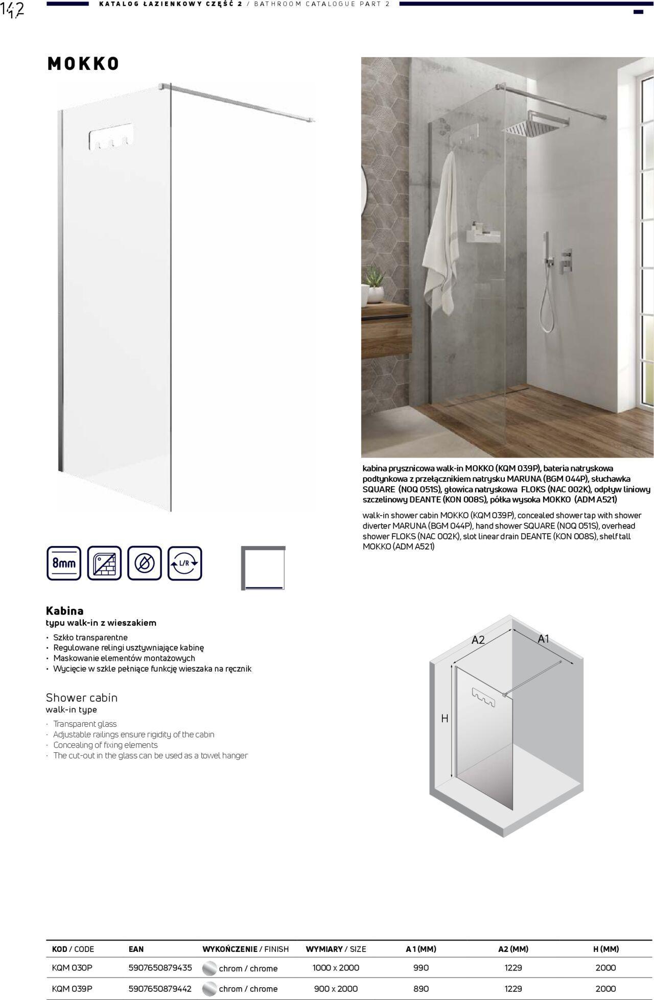 deante - Deante Gazetka - Katalog łazienkowy 01.01.2024 - 31.12.2024 - page: 142 deante - Deante Gazetka - Katalog łazienkowy 01.01.2024 - 31.12.2024 - page: 142