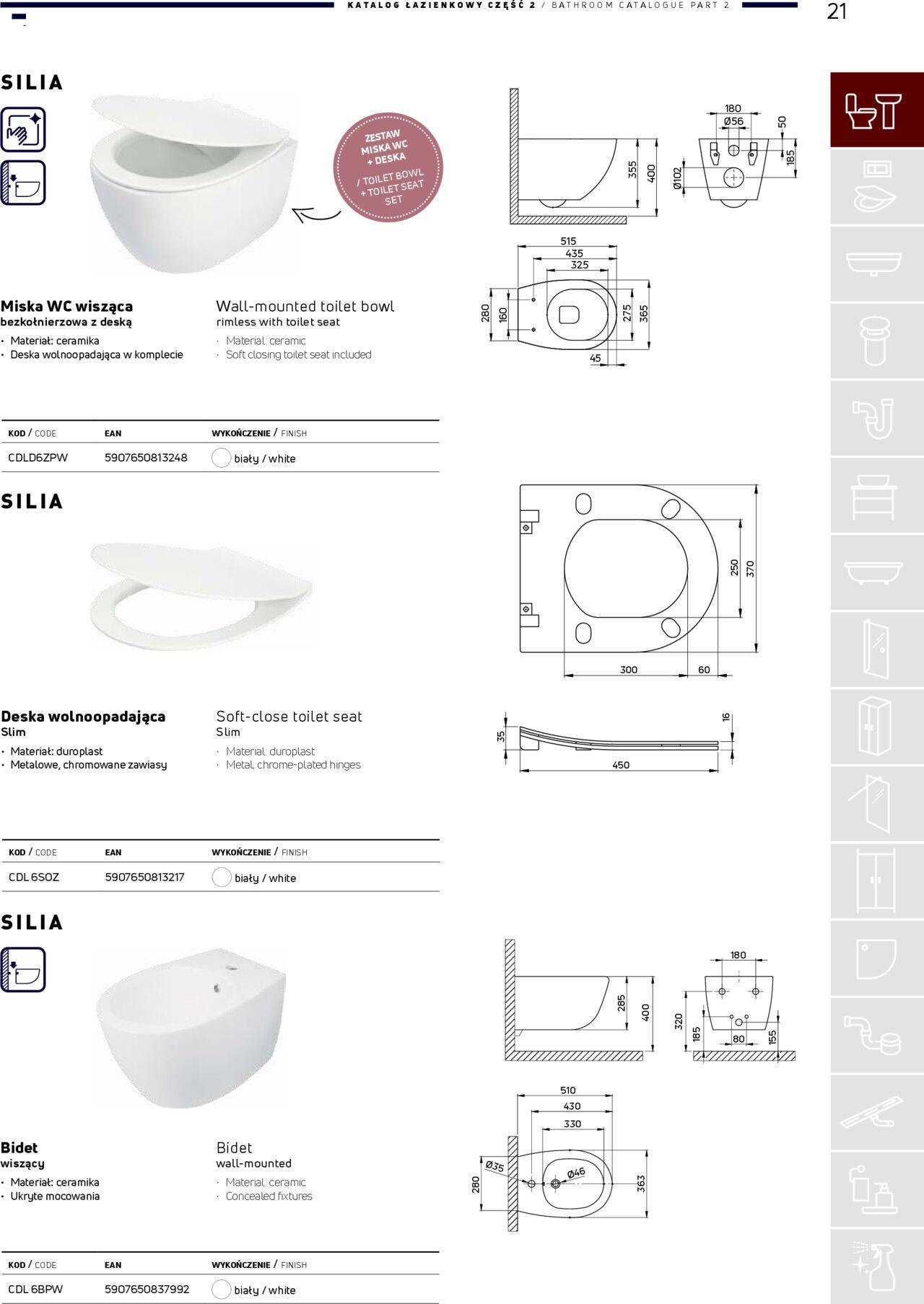 deante - Deante Gazetka - Katalog łazienkowy 01.01.2024 - 31.12.2024 - page: 21 deante - Deante Gazetka - Katalog łazienkowy 01.01.2024 - 31.12.2024 - page: 21