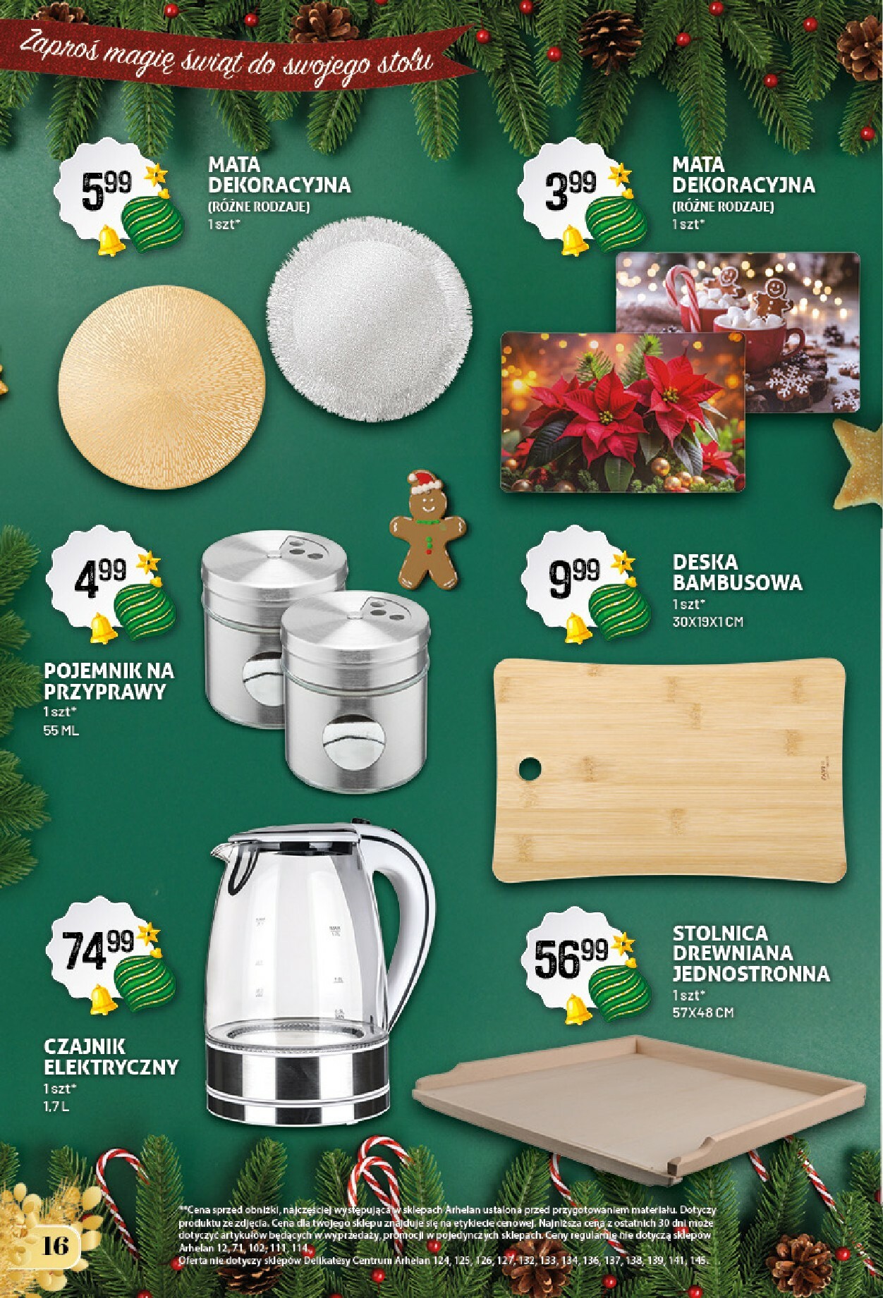 arhelan - Gazetka Arhelan - Polska sieć sklepów - ważna od 28.11. do 05.01. - page: 16