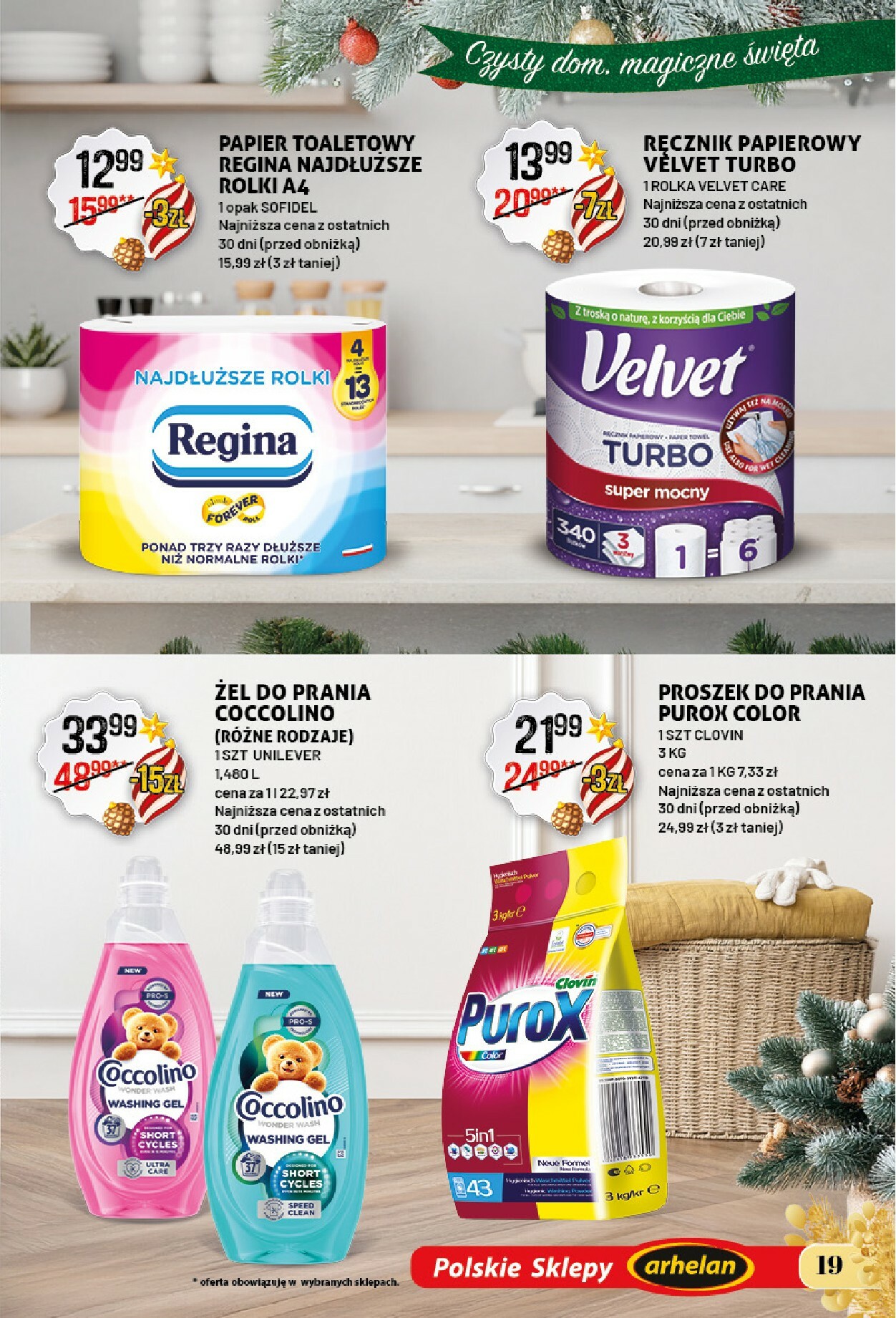 arhelan - Gazetka Arhelan - Polska sieć sklepów - ważna od 28.11. do 05.01. - page: 19