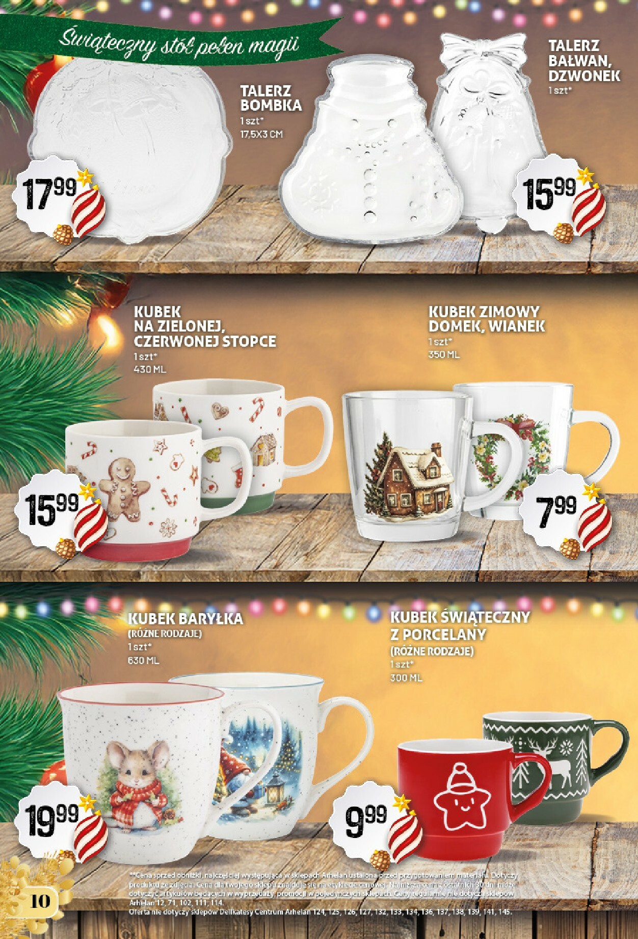 arhelan - Gazetka Arhelan - Polska sieć sklepów - ważna od 28.11. do 05.01. - page: 10