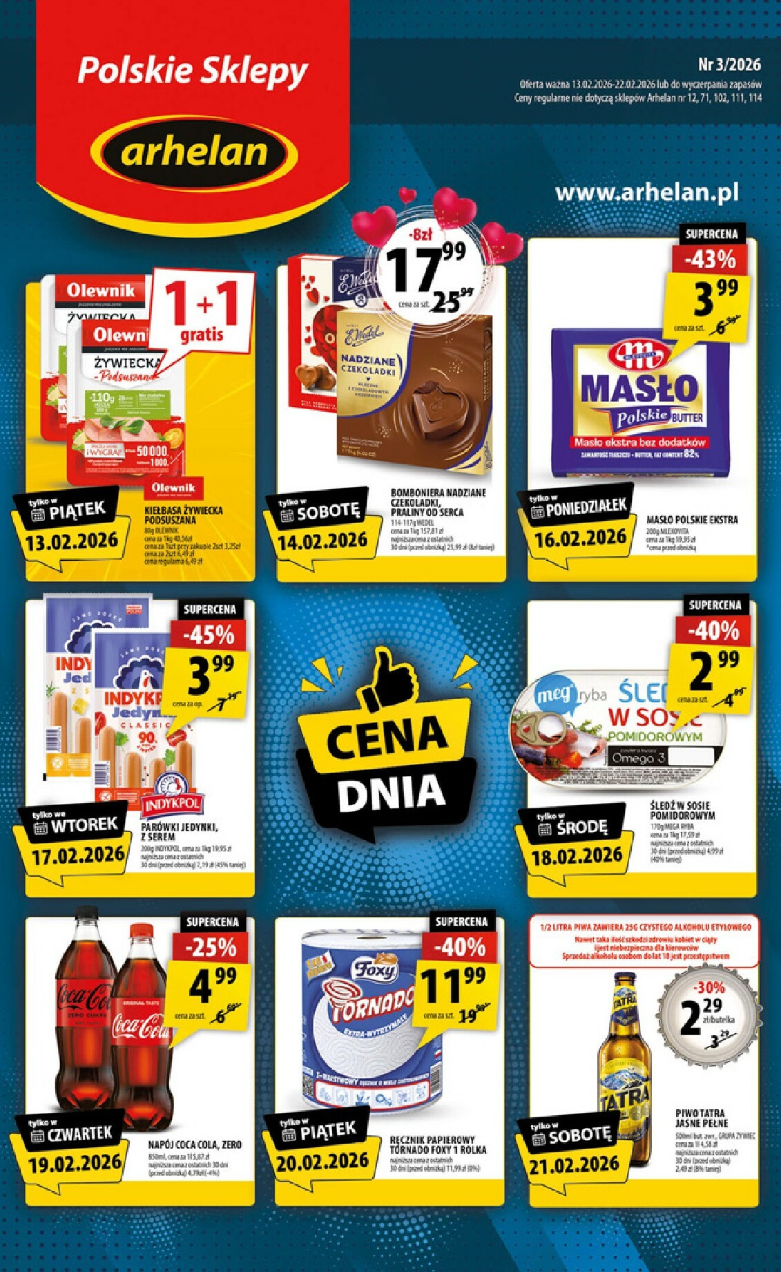 arhelan - Gazetka Arhelan - ważna od 13.02.2026 do 22.02.2026