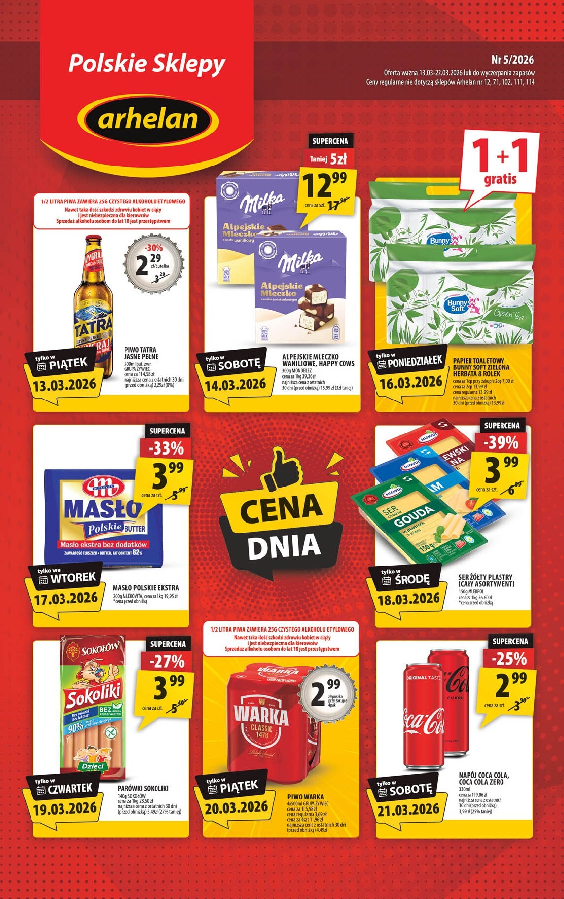 arhelan - Gazetka Arhelan - ważna od 13.03.2026 do 22.03.2026