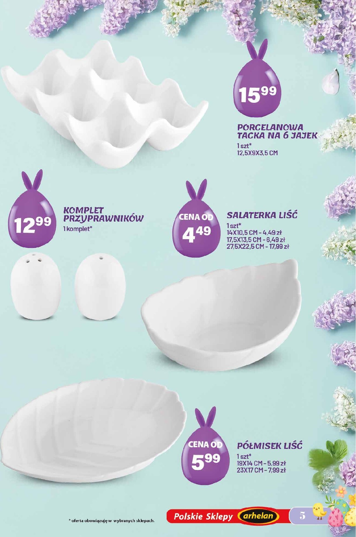 arhelan - Gazetka Arhelan - Wielkanoc - ważna od 13.03.2026 do 12.04.2026 - page: 5