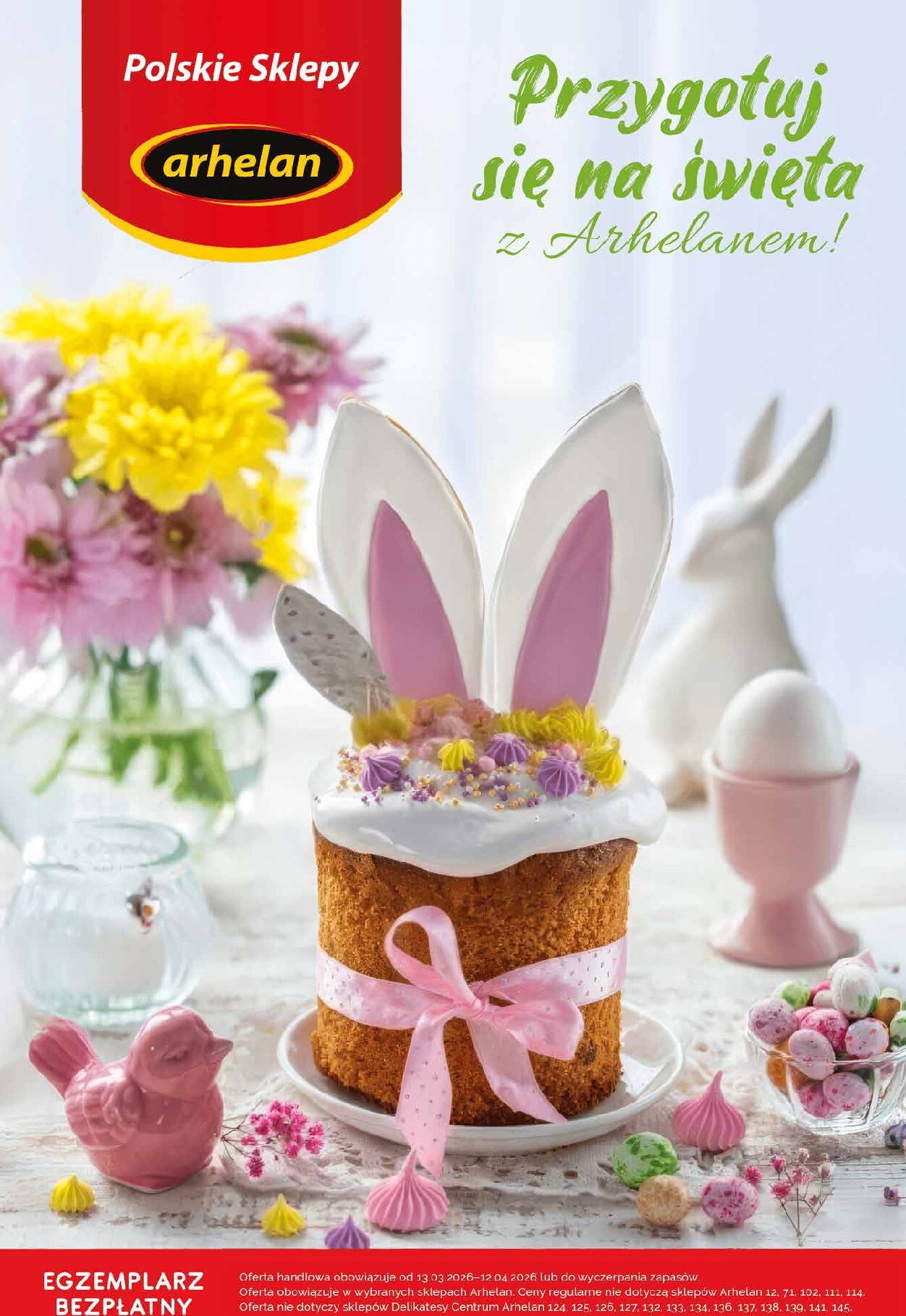 arhelan - Gazetka Arhelan - Wielkanoc - ważna od 13.03.2026 do 12.04.2026