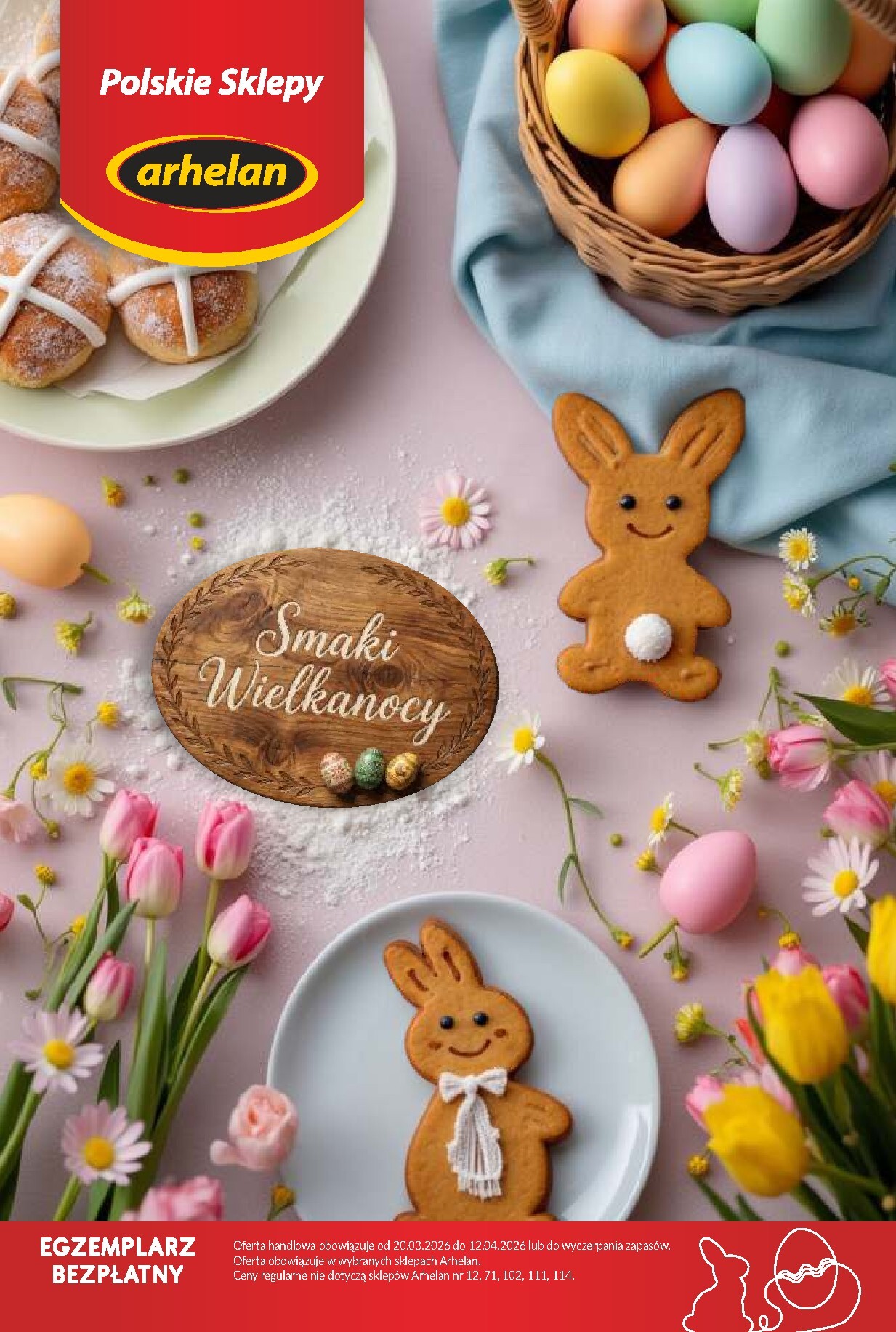 arhelan - Gazetka Arhelan - Wielkanoc - ważna od 20.03.2026 do 12.04.2026 - page: 1