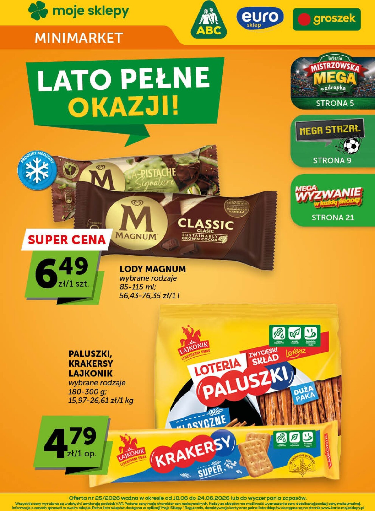 euro-sklep - Nowa gazetka Euro Sklep - Minimarket ważna od 18.06.2026 do 24.06.2026