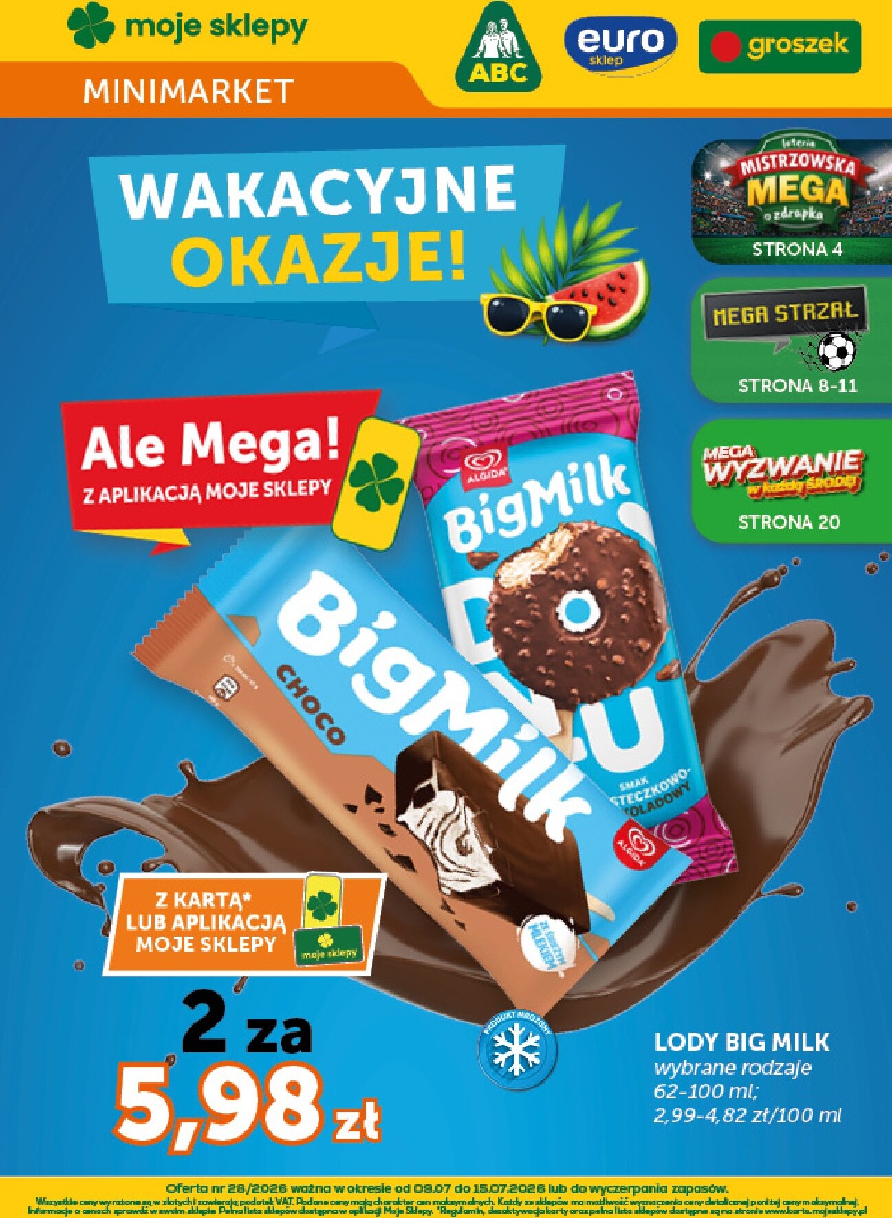 euro-sklep - Nowa gazetka Euro Sklep - Minimarket ważna od 09.07.2026 do 15.07.2026
