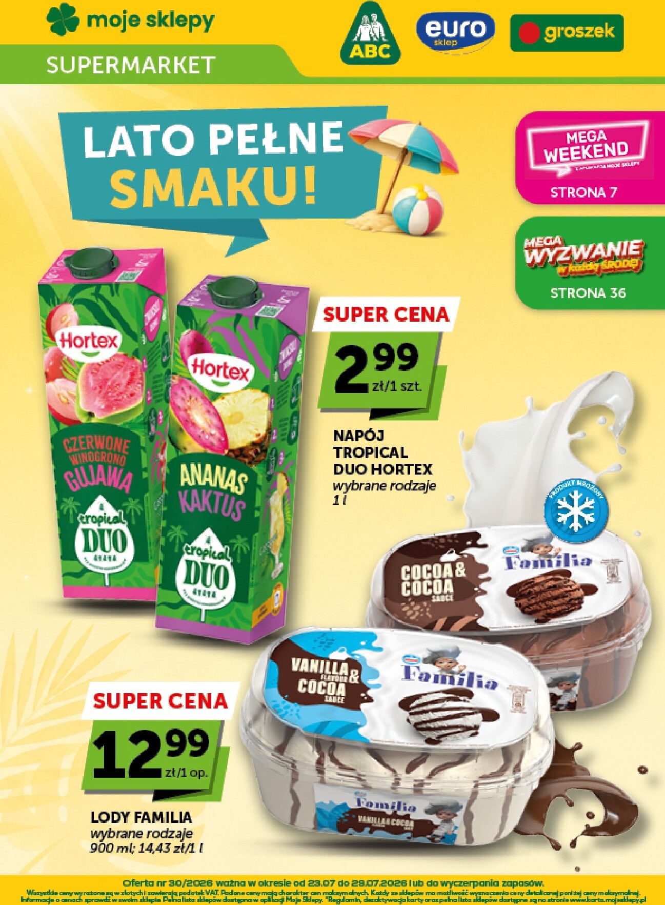 euro-sklep - Nowa gazetka Euro Sklep - Supermarket ważna od 23.07.2026 do 29.07.2026