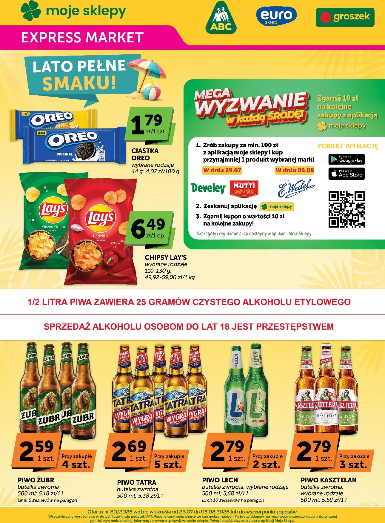 euro-sklep - Nowa gazetka Euro Sklep - Expressmarket ważna od 23.07.2026 do 05.08.2026