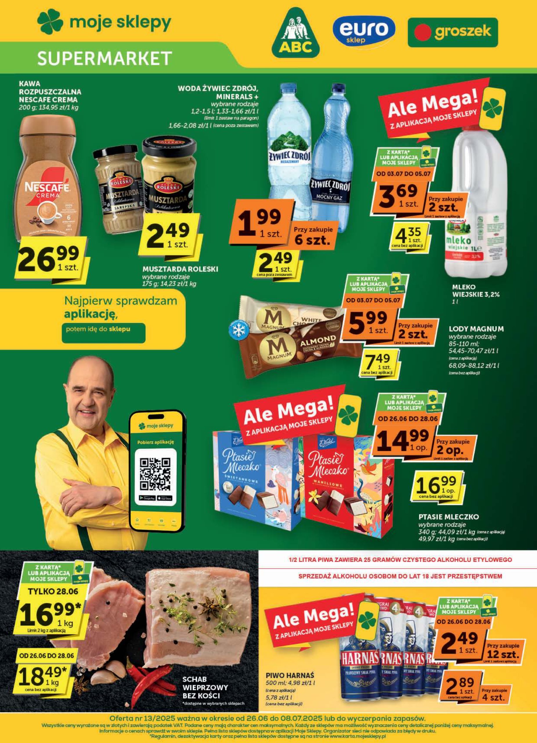 euro-sklep - Gazetka Euro Sklep Supermarket ważna od 26.06. - 08.07.