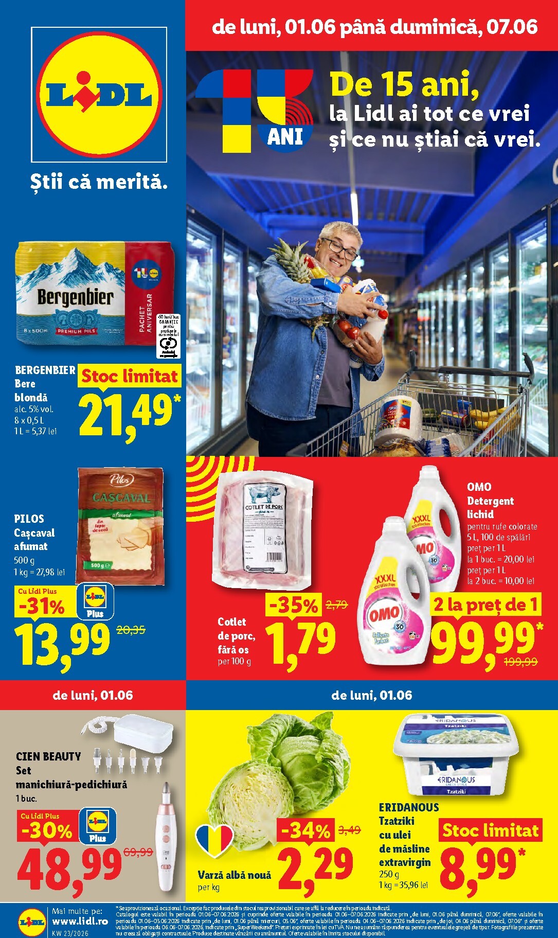 lidl - Lidl pliante pentru săptămâna viitoare de la luni 01.06.2026 până la duminică 07.06.2026