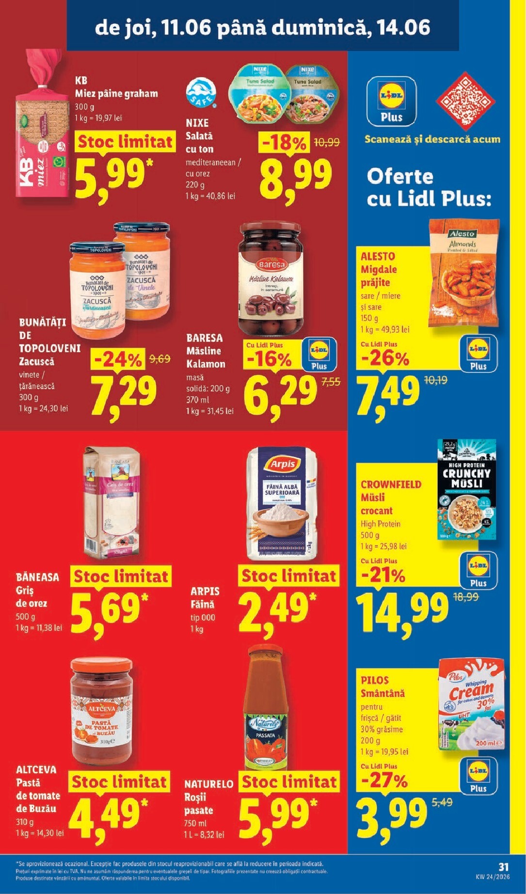 lidl - Lidl pliante pentru săptămâna viitoare de la luni 08.06.2026 până la duminică 14.06.2026 - page: 31