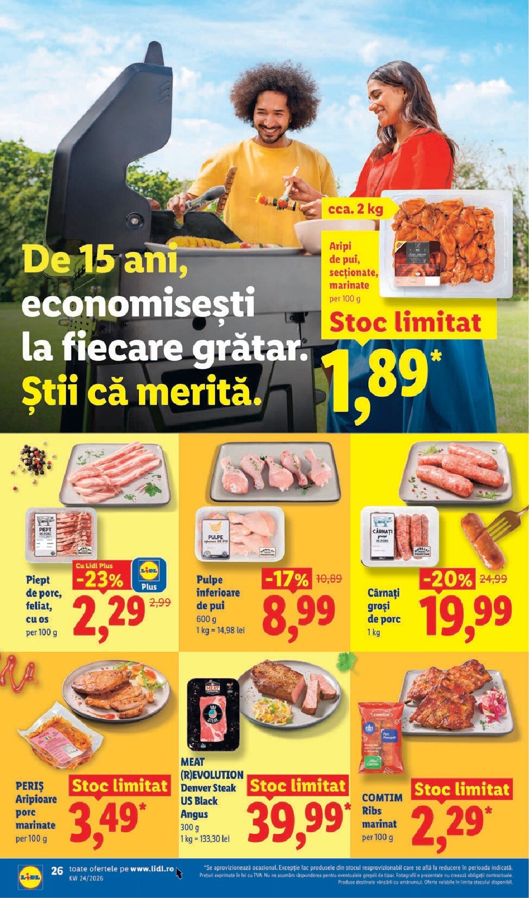 lidl - Lidl pliante pentru săptămâna viitoare de la luni 08.06.2026 până la duminică 14.06.2026 - page: 26