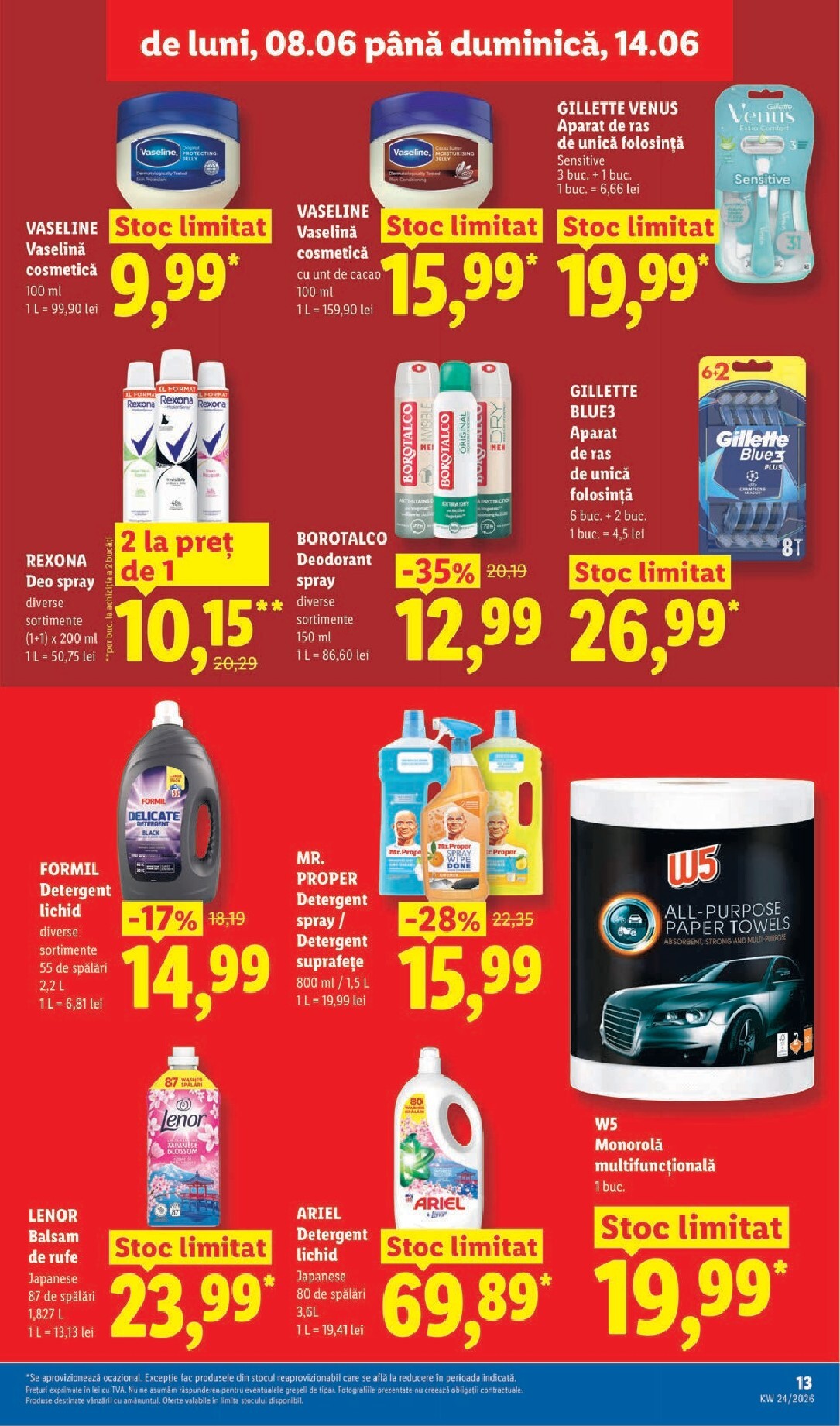 lidl - Lidl pliante pentru săptămâna viitoare de la luni 08.06.2026 până la duminică 14.06.2026 - page: 13