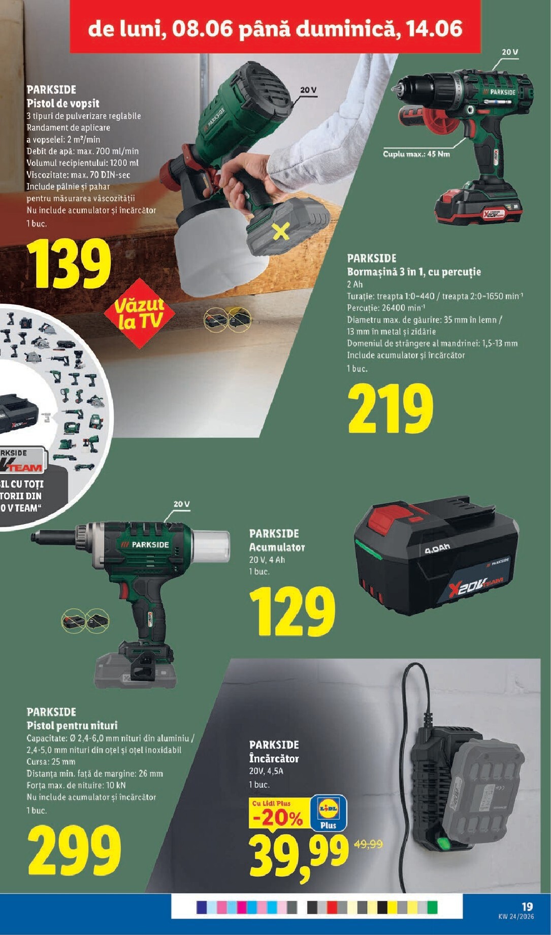 lidl - Lidl pliante pentru săptămâna viitoare de la luni 08.06.2026 până la duminică 14.06.2026 - page: 19