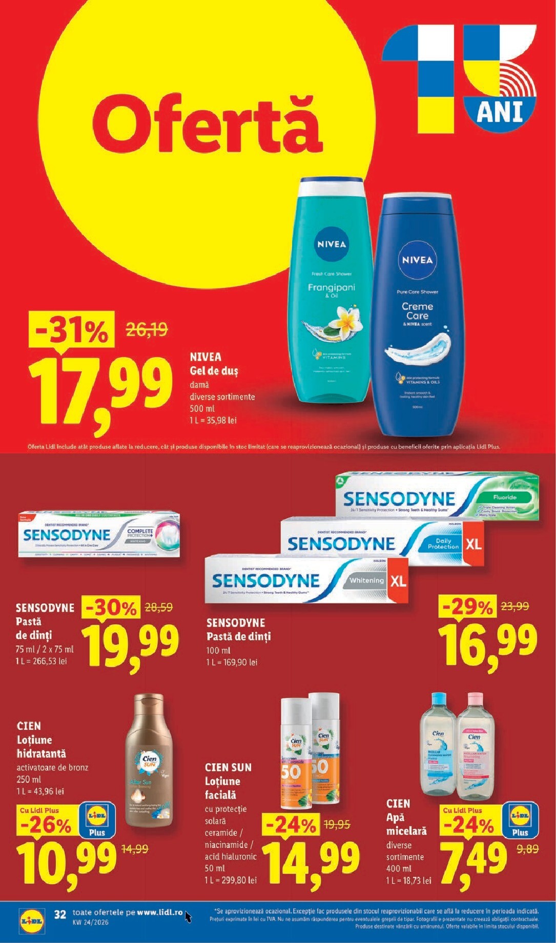 lidl - Lidl pliante pentru săptămâna viitoare de la luni 08.06.2026 până la duminică 14.06.2026 - page: 32