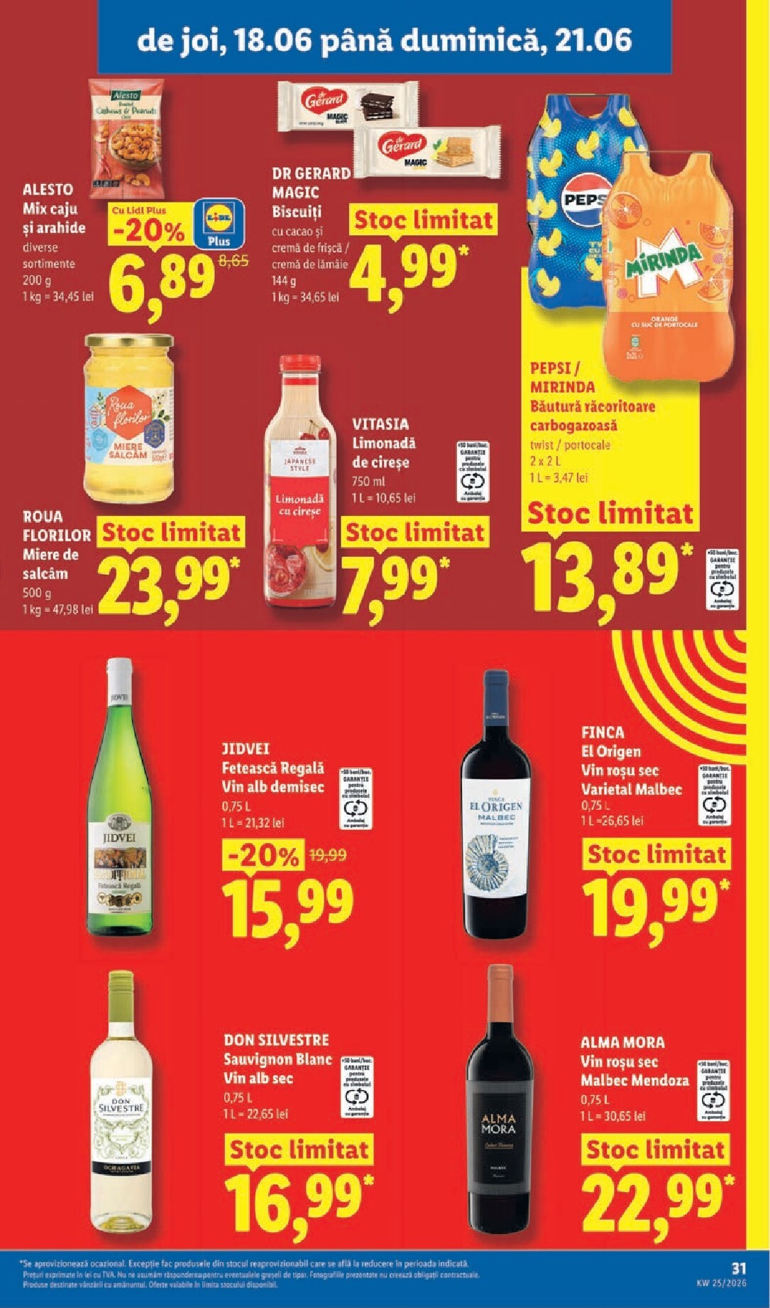 lidl - Lidl pliante pentru săptămâna viitoare de la luni 15.06.2026 până la duminică 21.06.2026 - page: 31