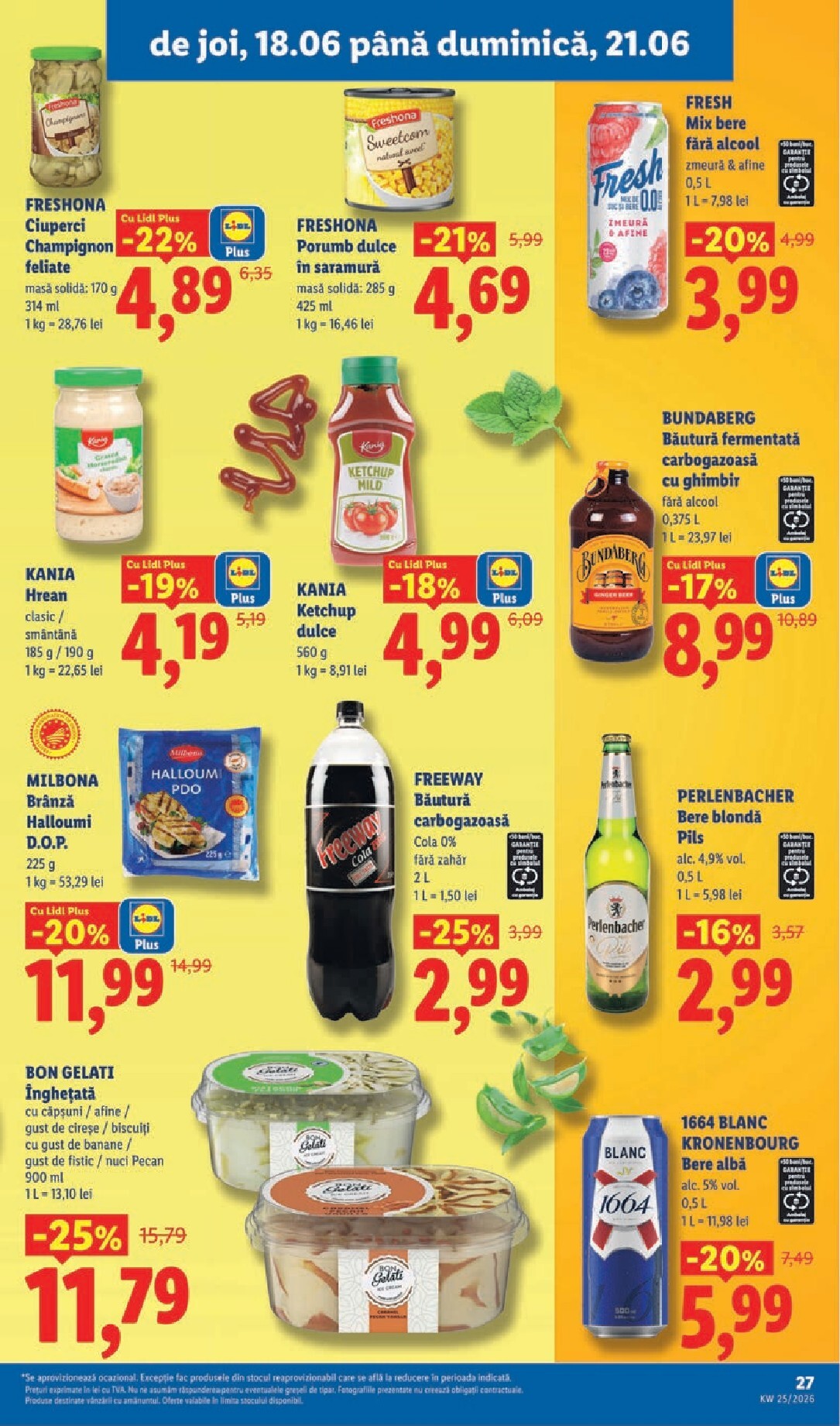 lidl - Lidl pliante pentru săptămâna viitoare de la luni 15.06.2026 până la duminică 21.06.2026 - page: 27